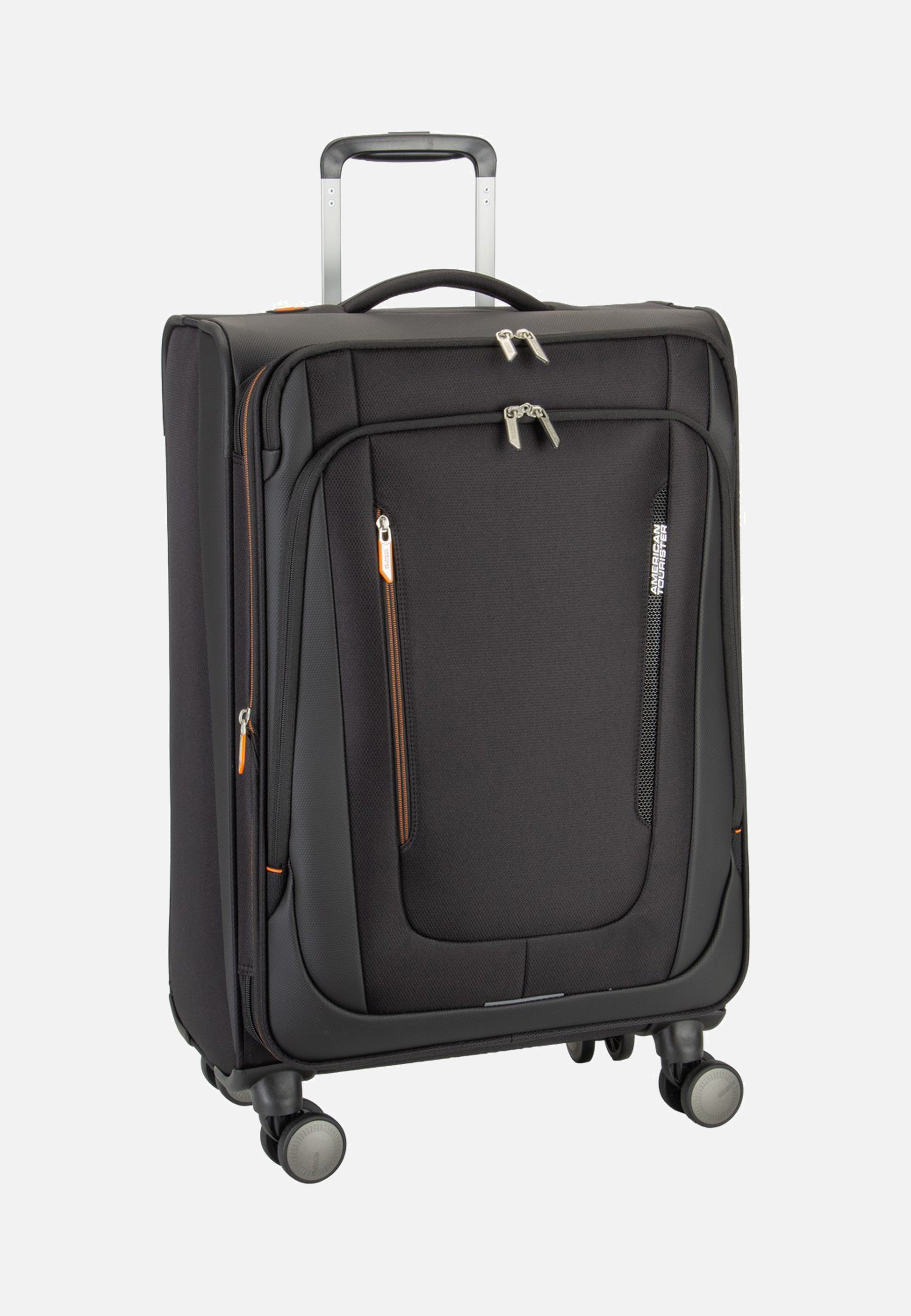 American Tourister Wanderlite Spinner M Exp Shadow Black Koffer