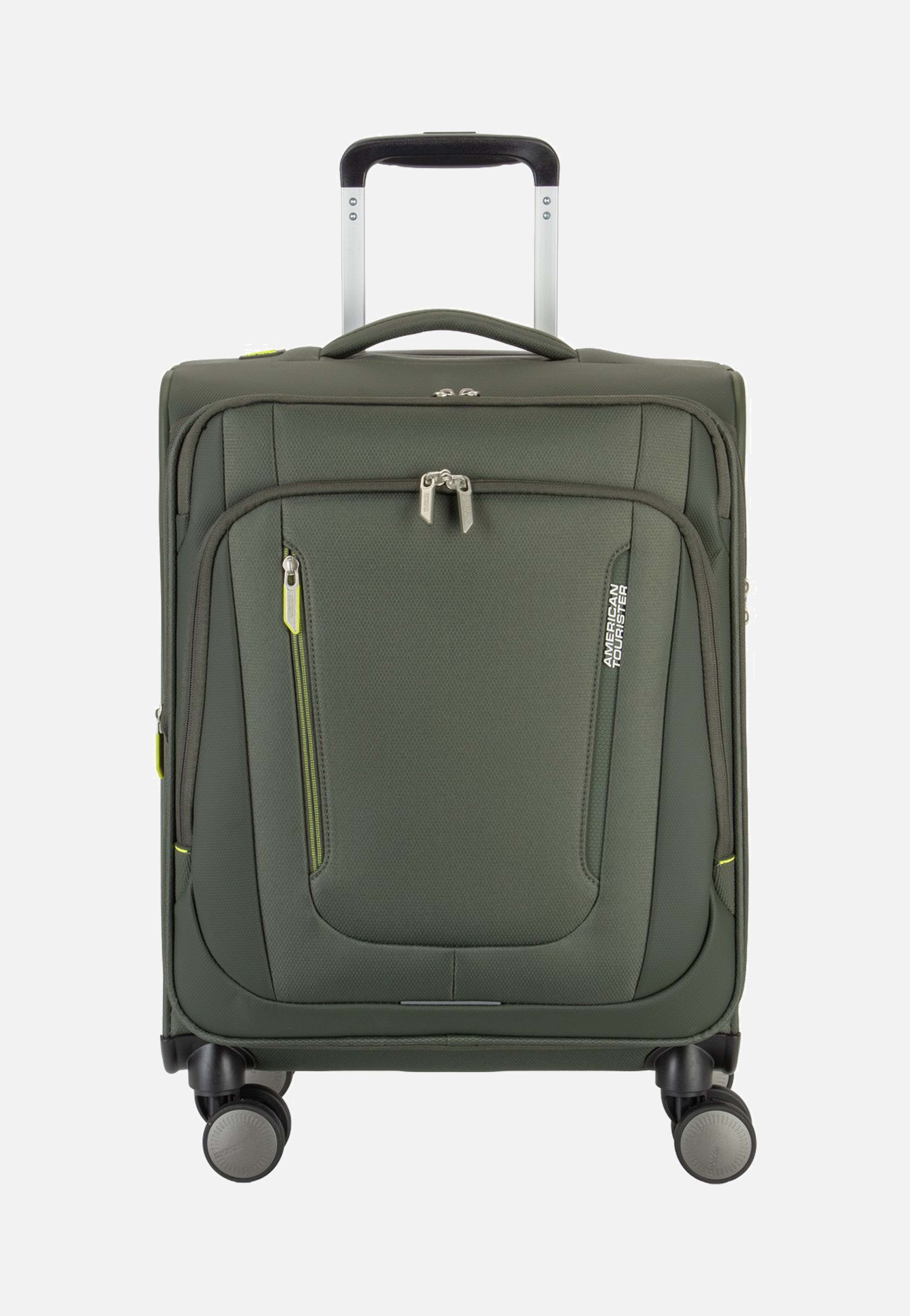 American Tourister - Wanderlite Spinner S Exp Dark Khaki - Suitcase | Neutral-Image