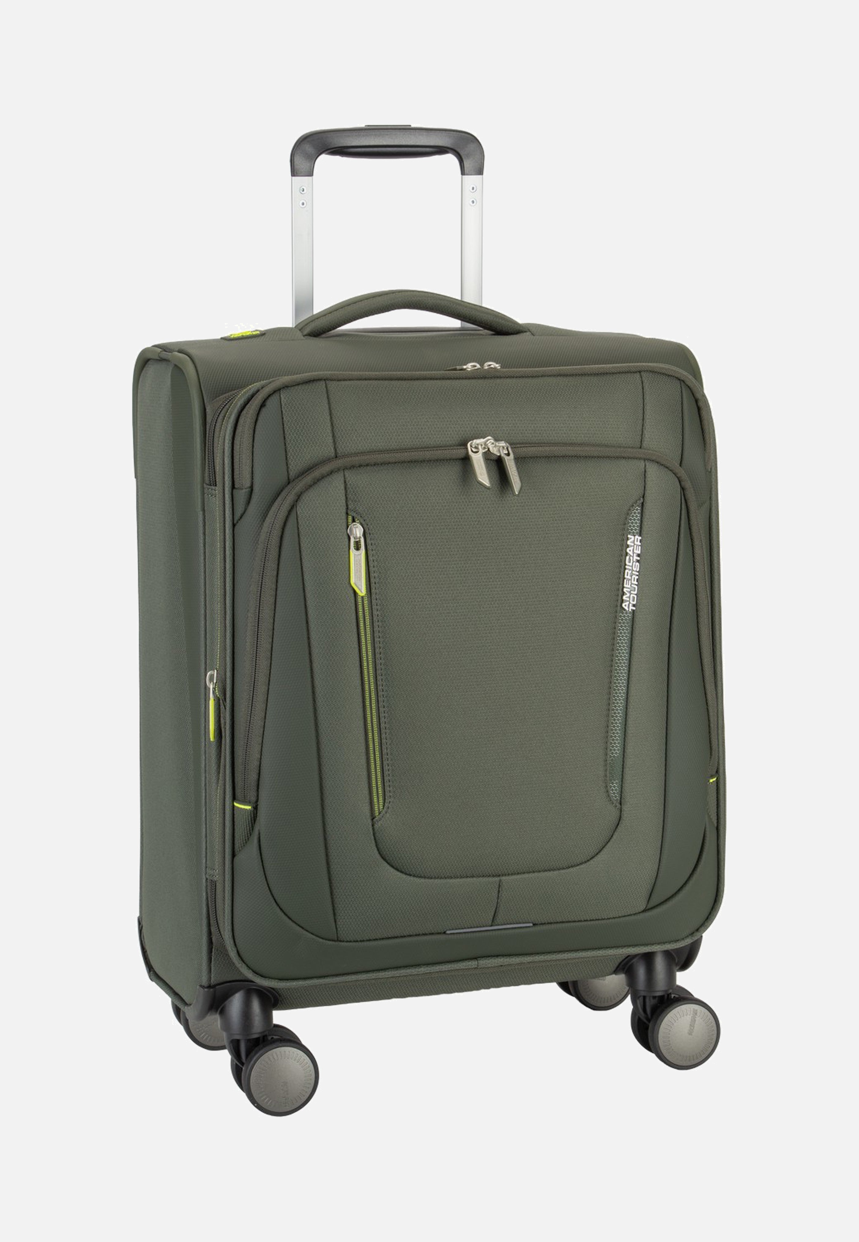 American Tourister - Wanderlite Spinner S Exp Dark Khaki - Suitcase | Neutral-Image