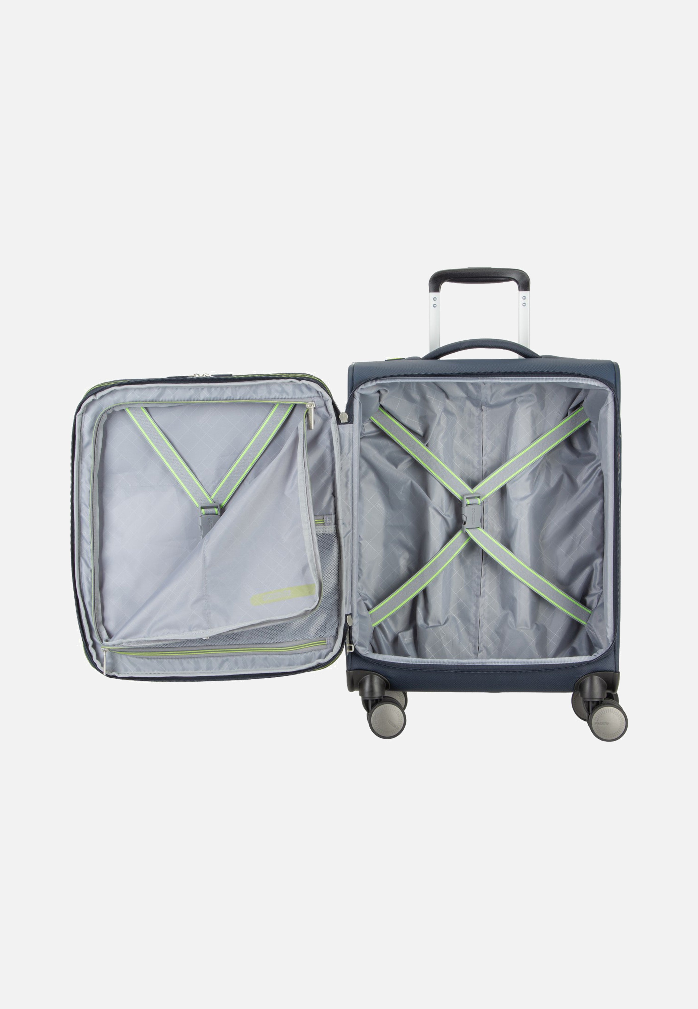 American Tourister Wanderlite Spinner S Exp Dark Navy Koffer