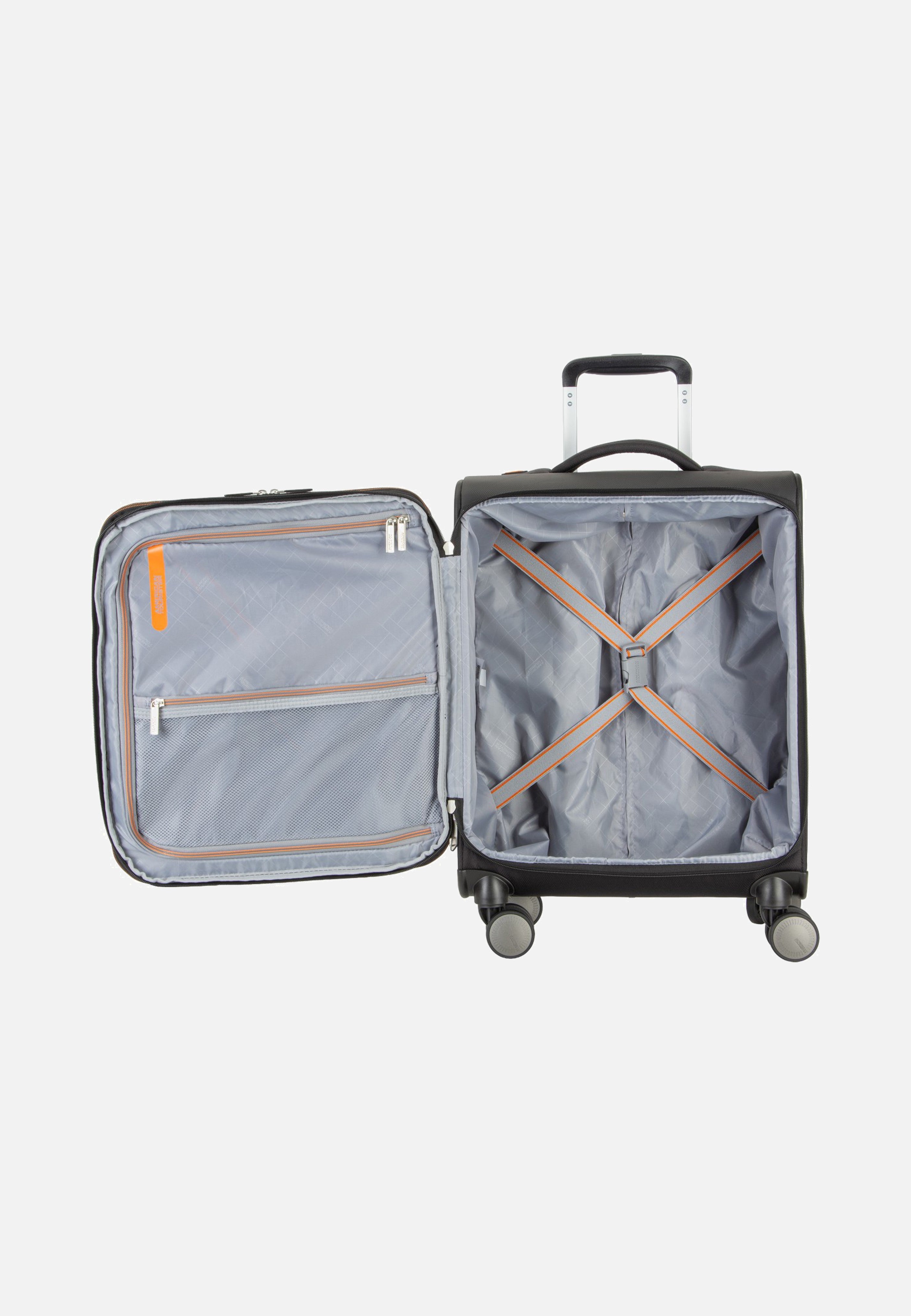 American Tourister Wanderlite Spinner S Exp Shadow Black Koffer