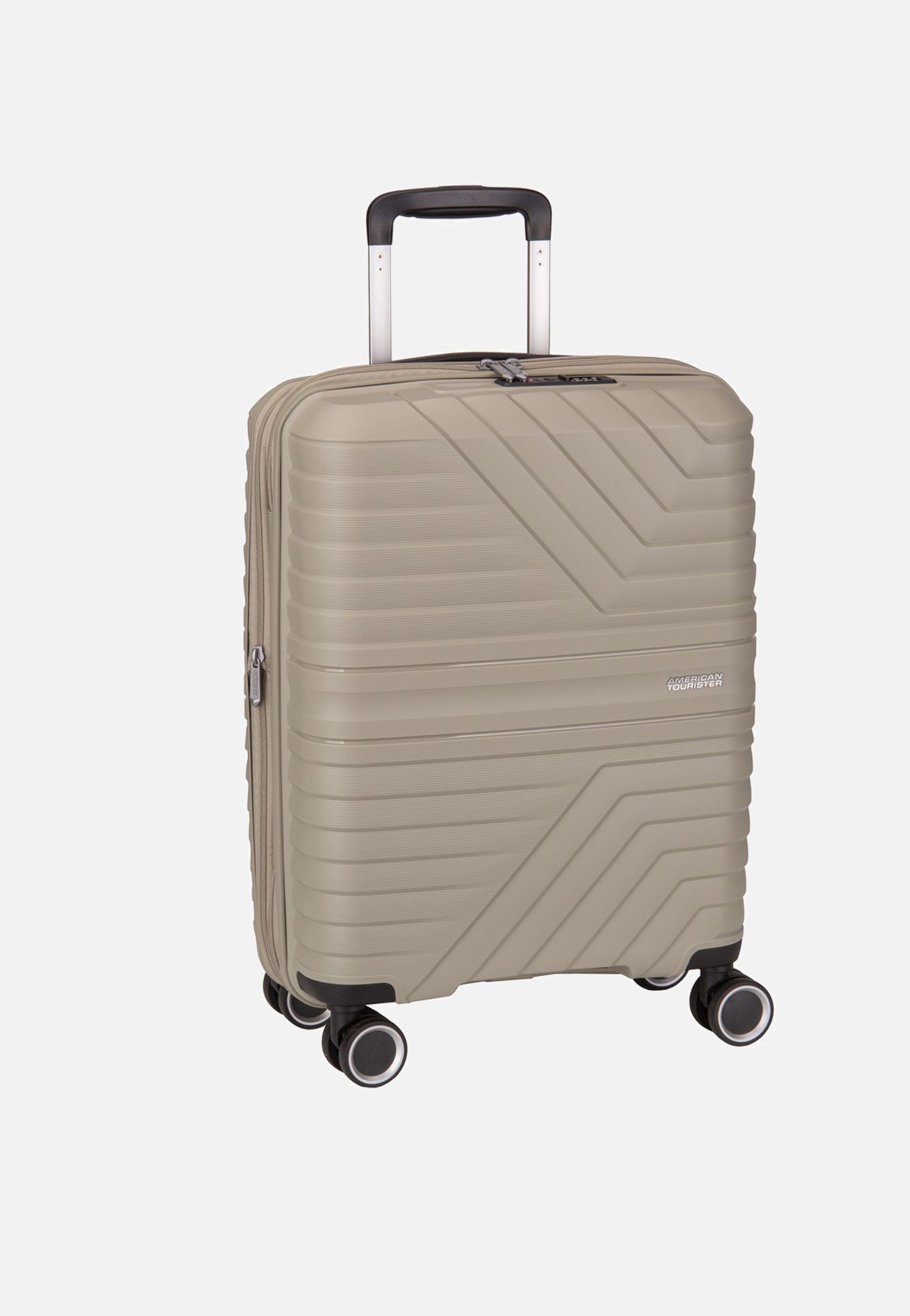 American Tourister - Flytwist Spinner 55 Sandstone - Suitcase | Neutral-Image