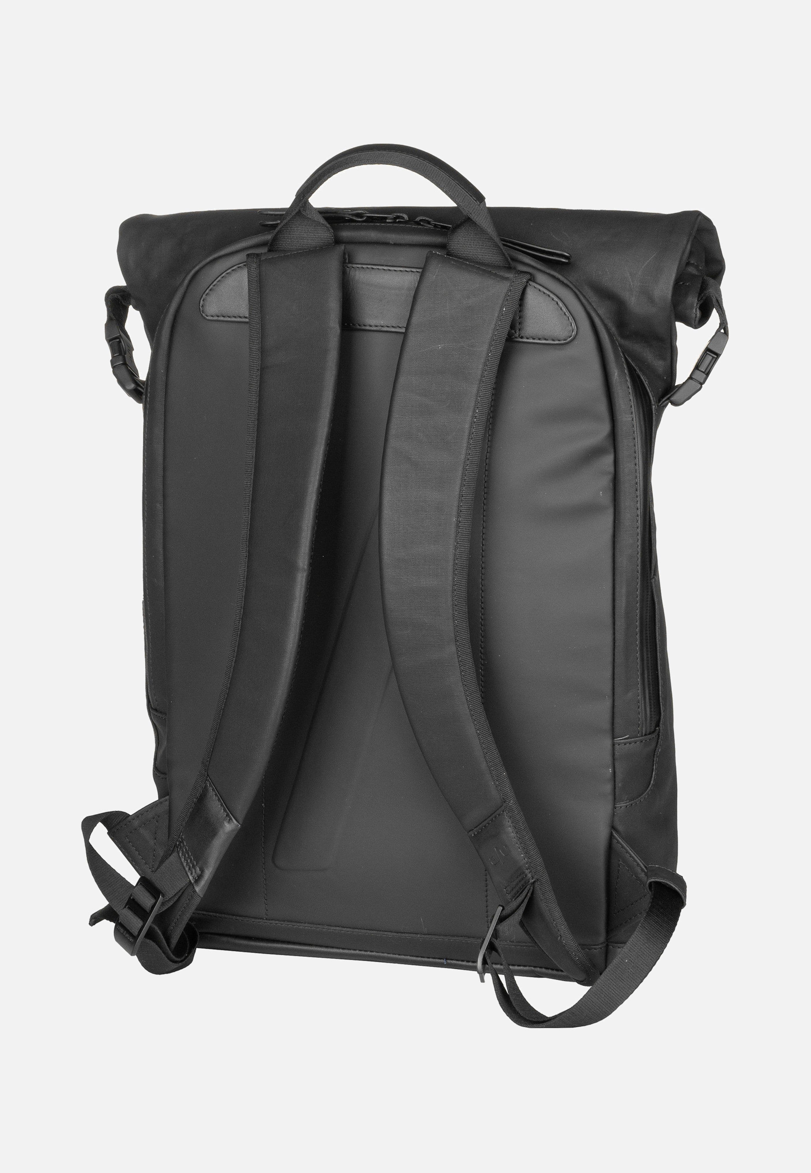 aunts & uncles - Fukui Black - Rolltop Backpack | Neutral-Image