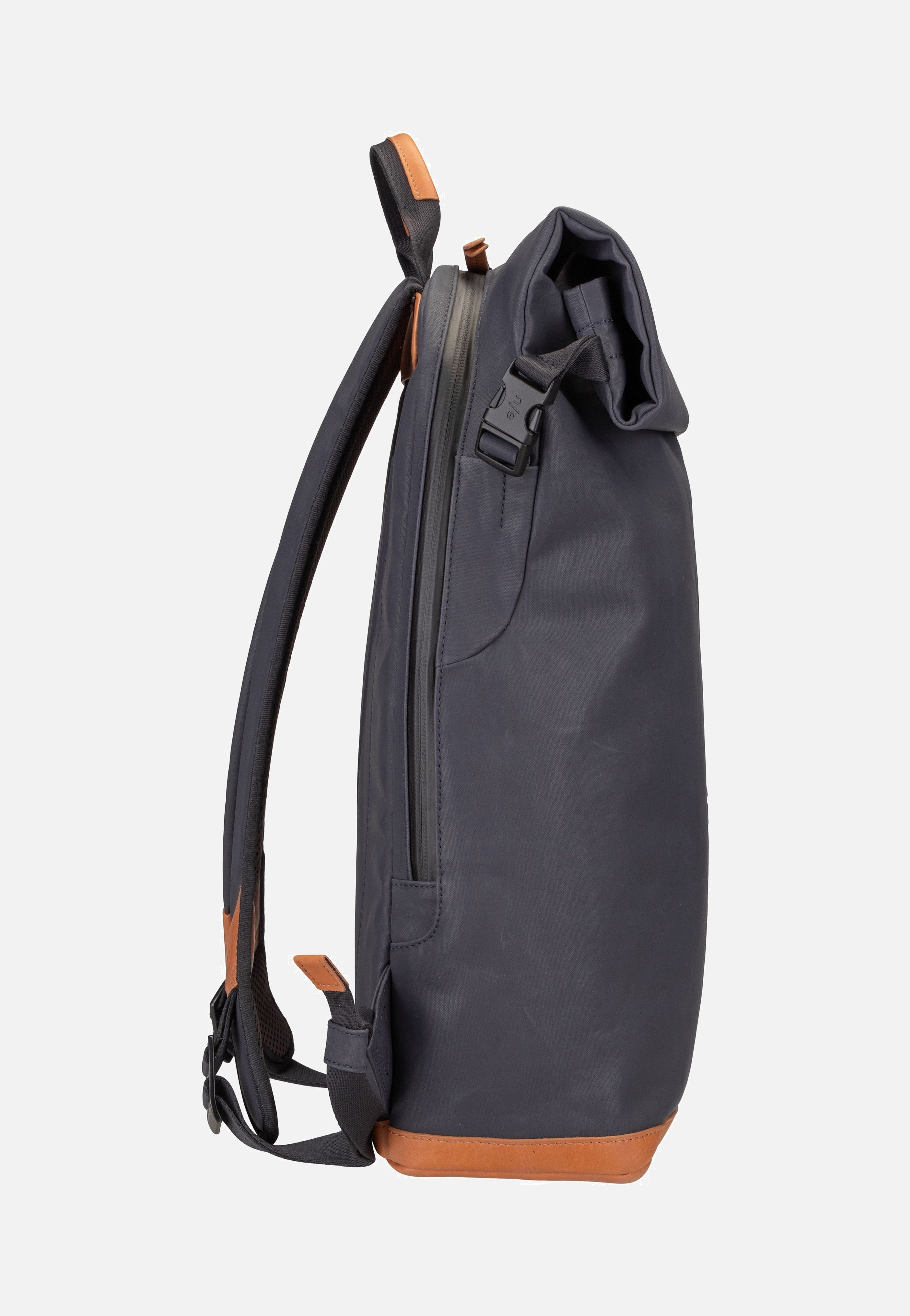 aunts & uncles - Fukui Night Blue - Rolltop Backpack | Neutral-Image