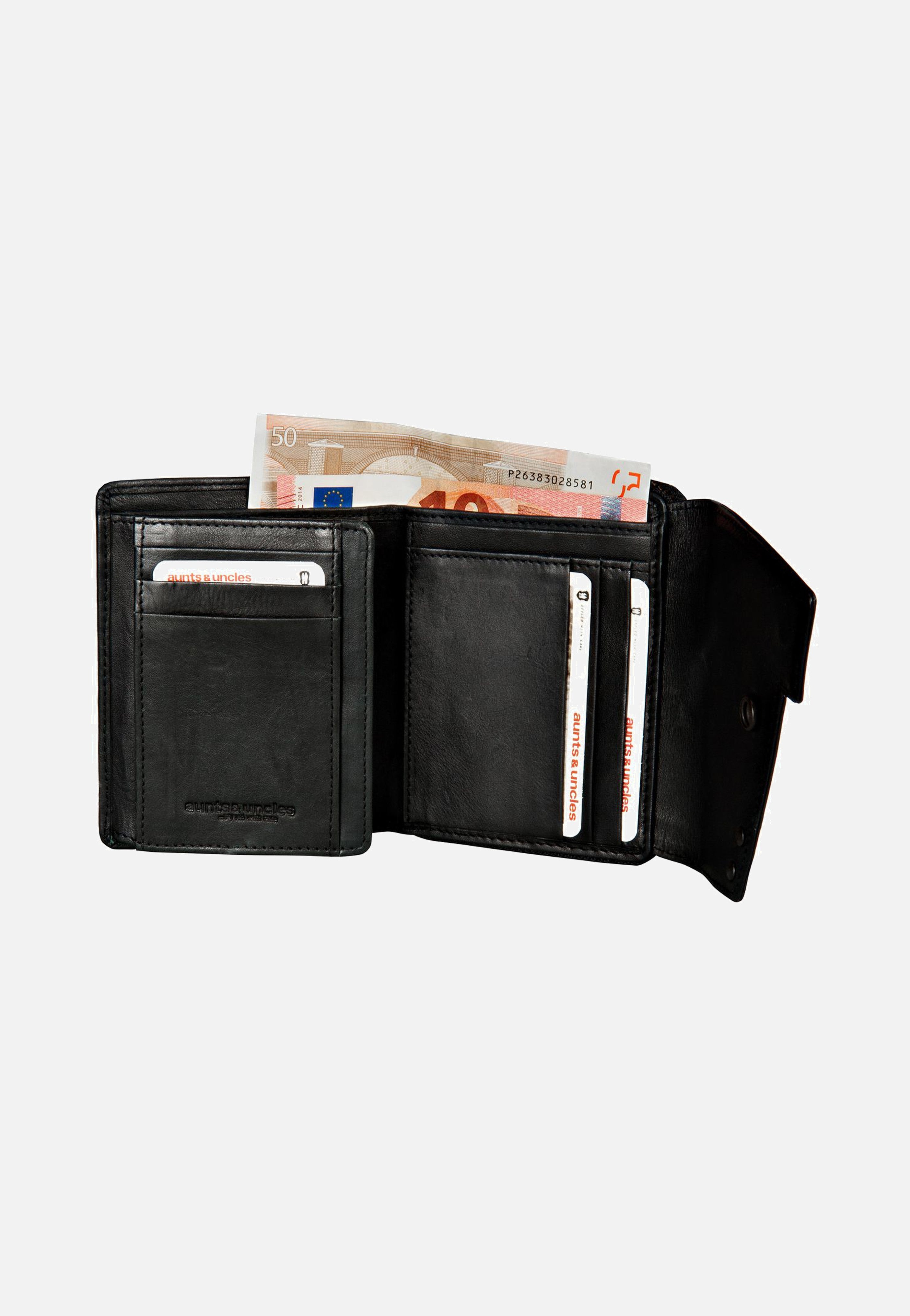 aunts & uncles - Lotta Ladies Purse Black Smoke - Wallet | Women-Image