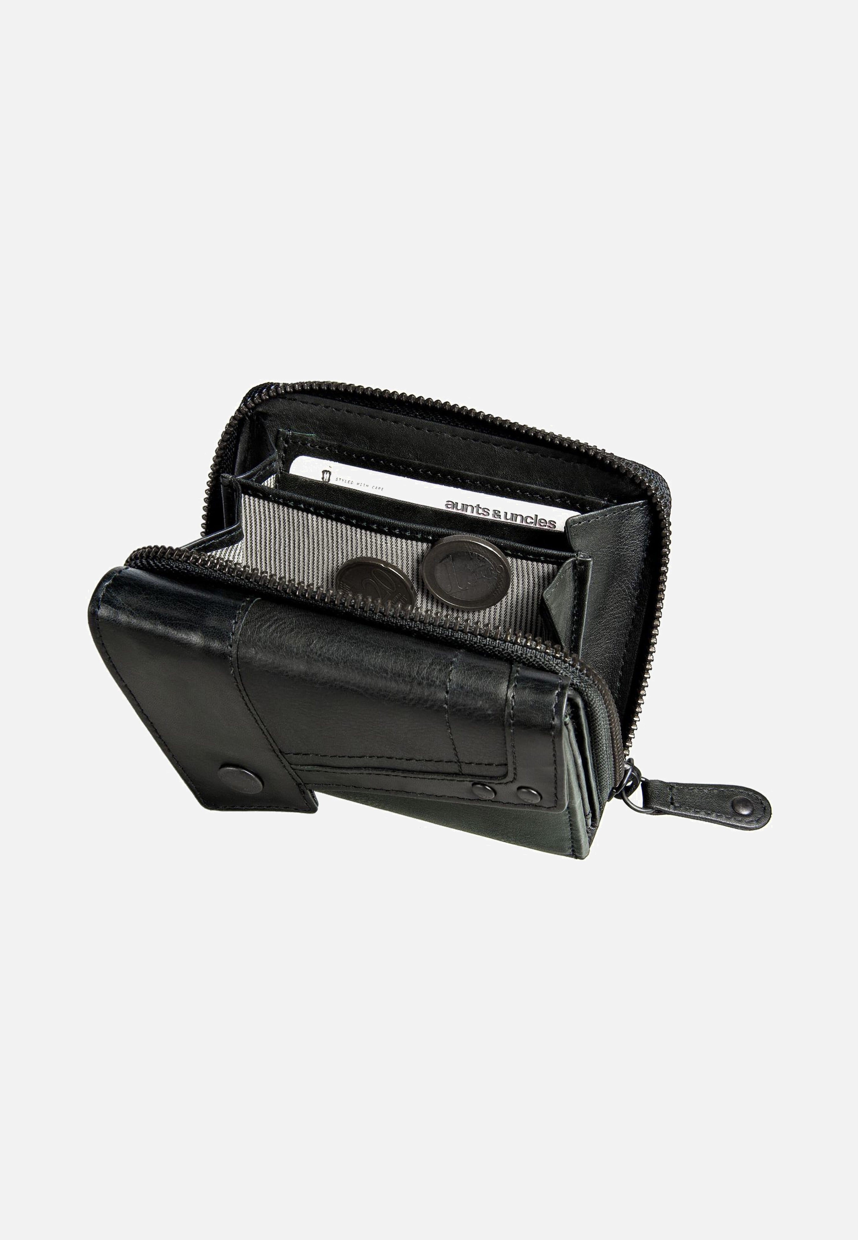 aunts & uncles - Lotta Ladies Purse Black Smoke - Wallet | Women-Image