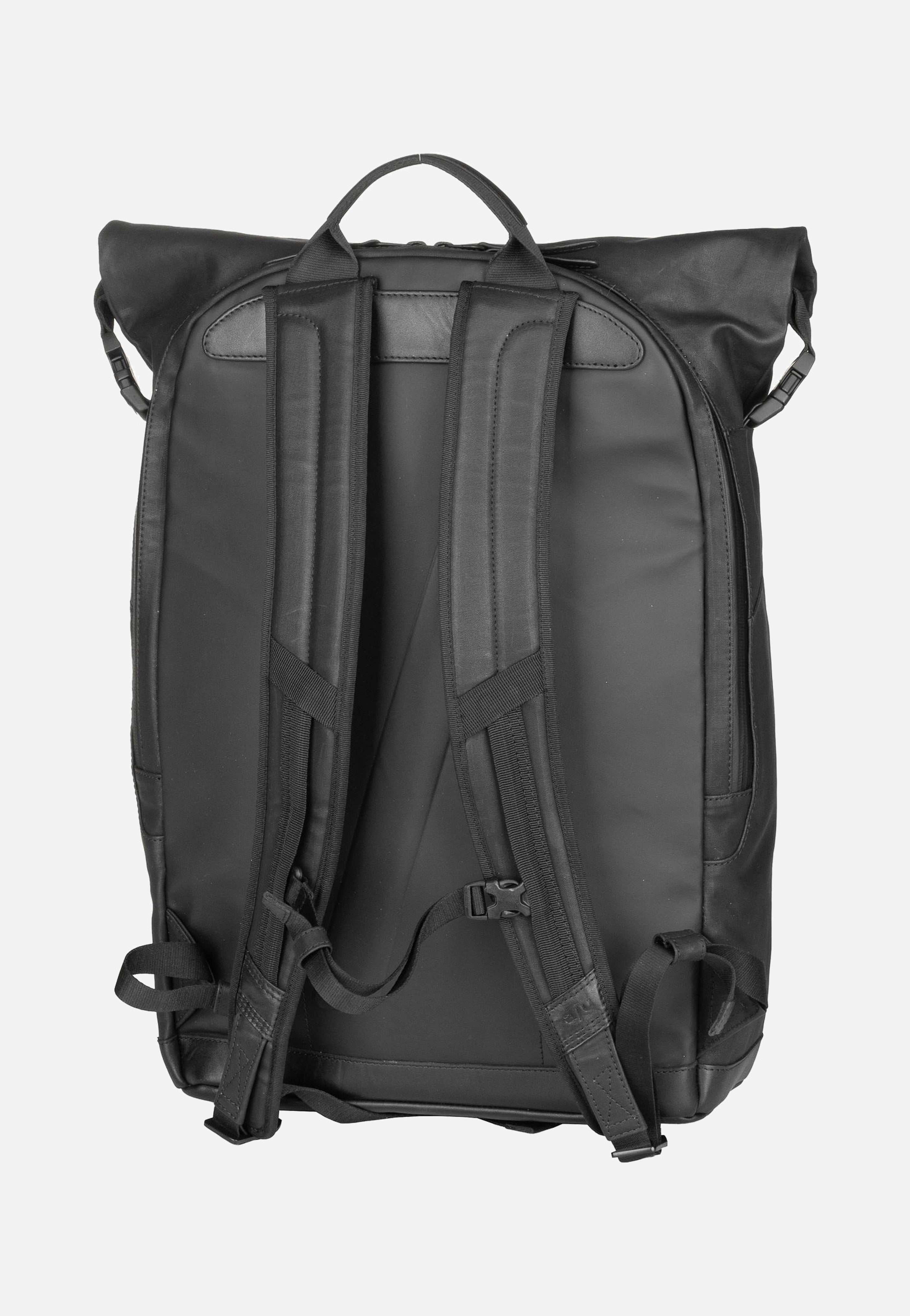 aunts & uncles - Matsuyama Black - Rolltop Backpack | Neutral-Image