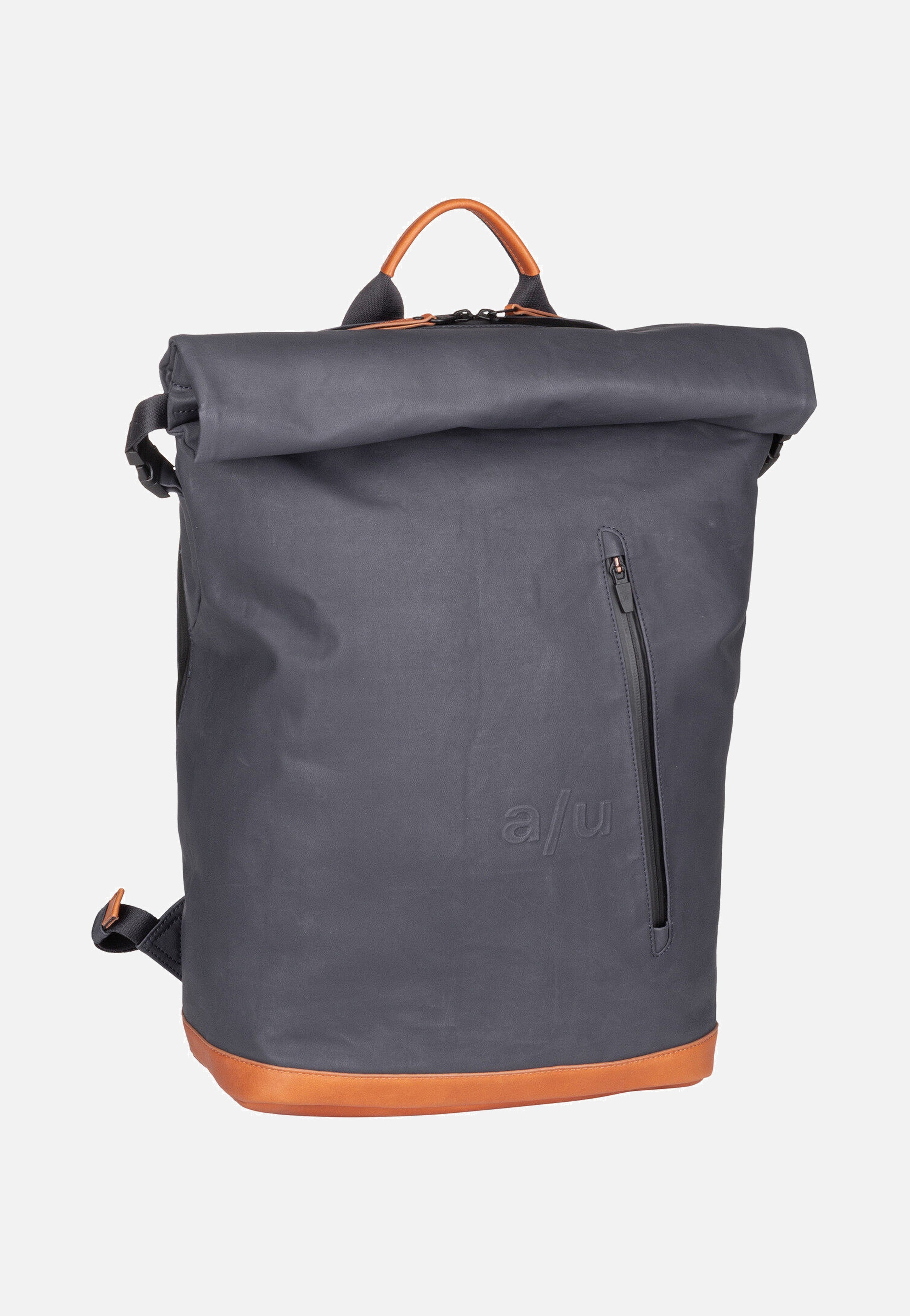 aunts & uncles - Matsuyama Night Blue - Rolltop Backpack | Neutral-Image