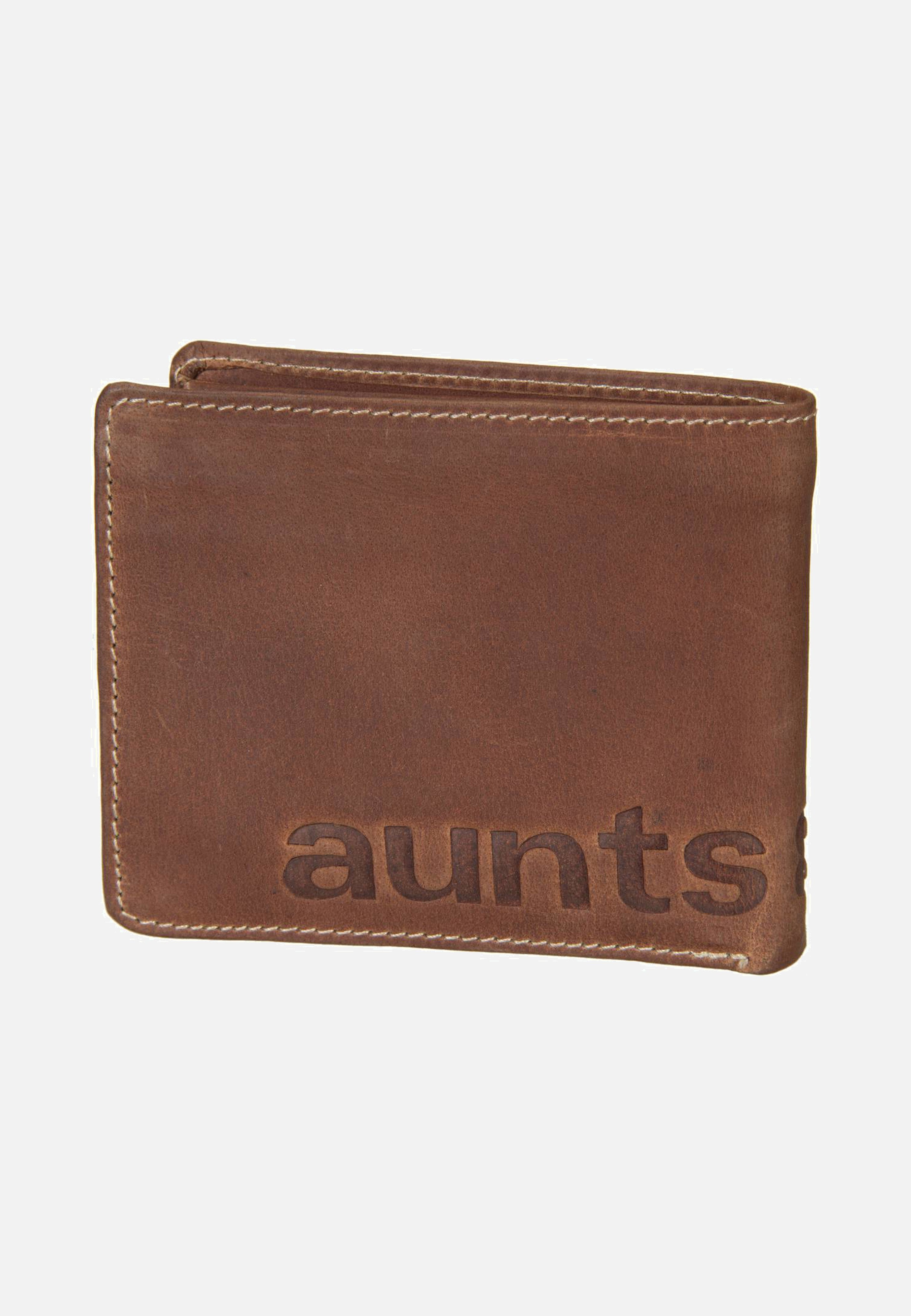 aunts & uncles - Matt Vintage Tan Vintage Tan Logo - Wallet | Men-Image