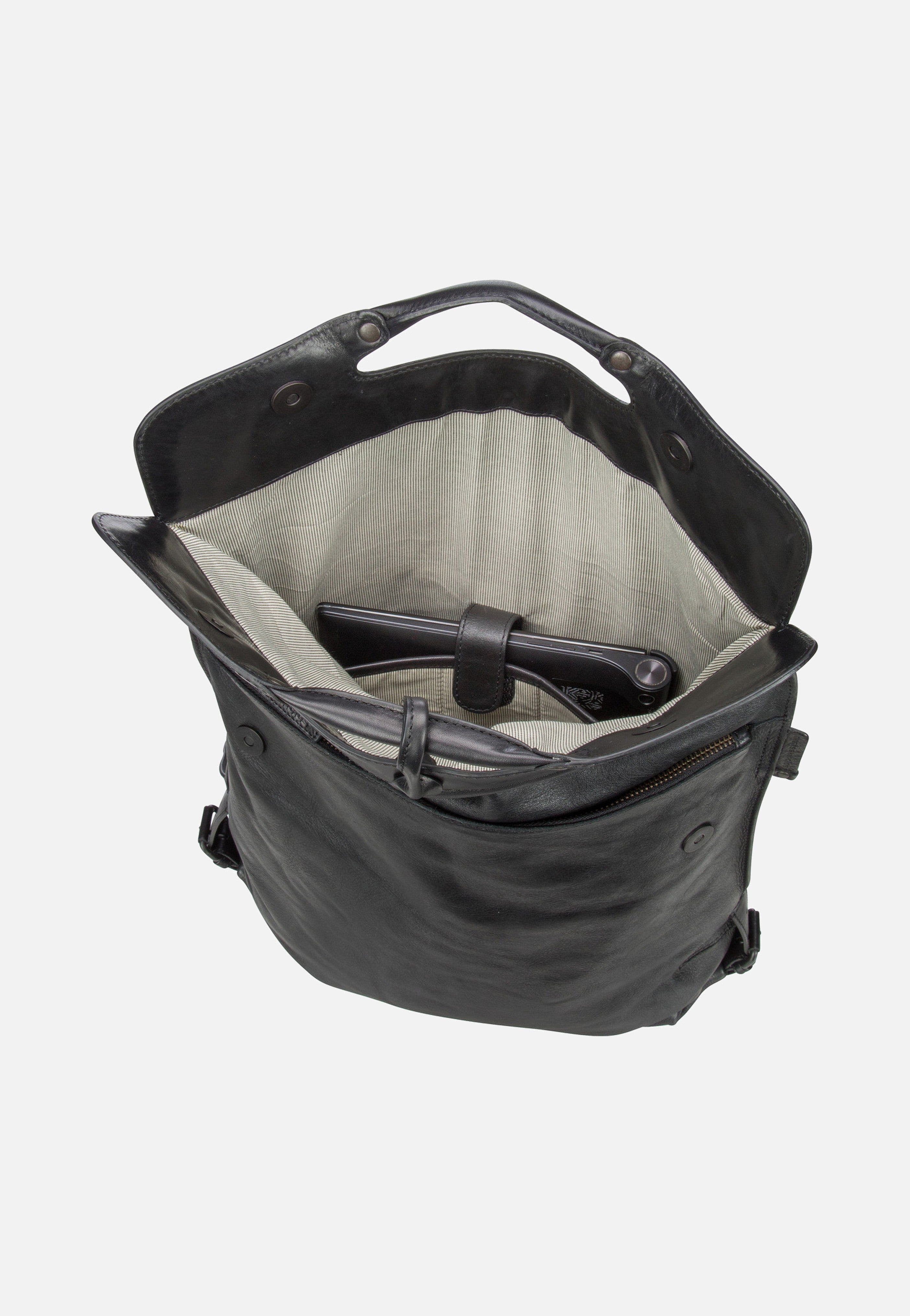 aunts & uncles - Mrs. Apple Strudel Black Smoke - Backpack | Women-Image