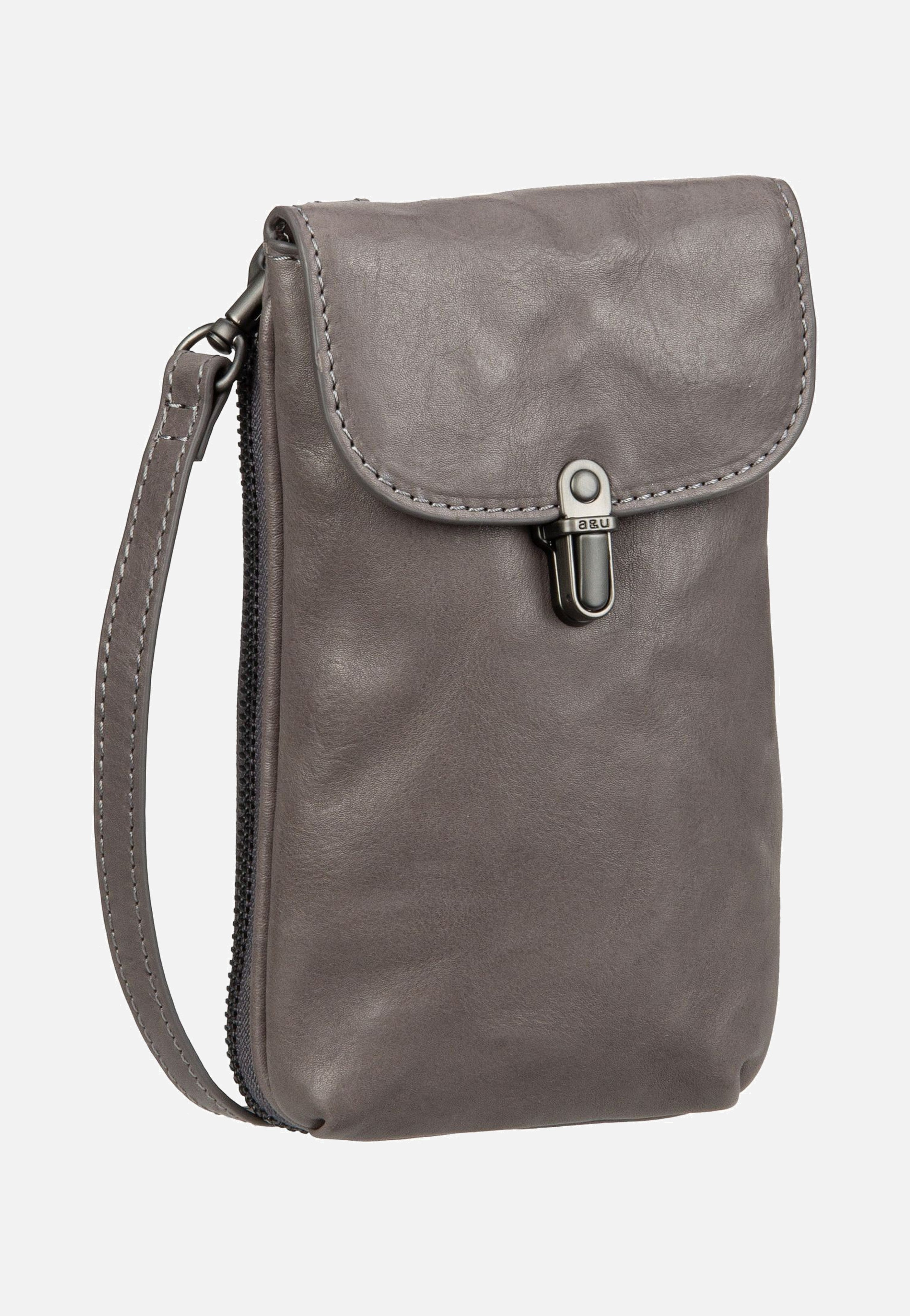 aunts & uncles - Mrs. Lemon Twist Oyster Grey - Phone Pouches | Women-Image