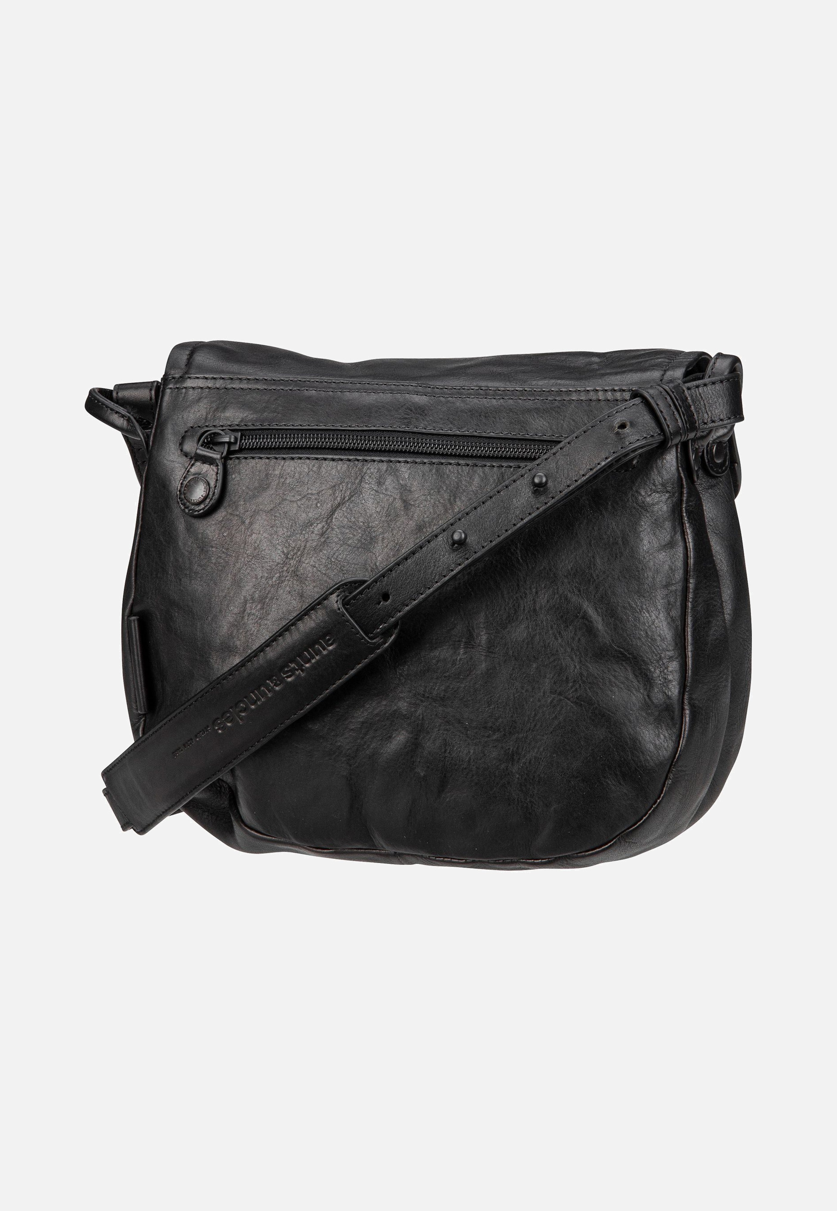 aunts & uncles - Mrs. Pineapple Pie Black Smoke - Saddle Bag | Women-Image