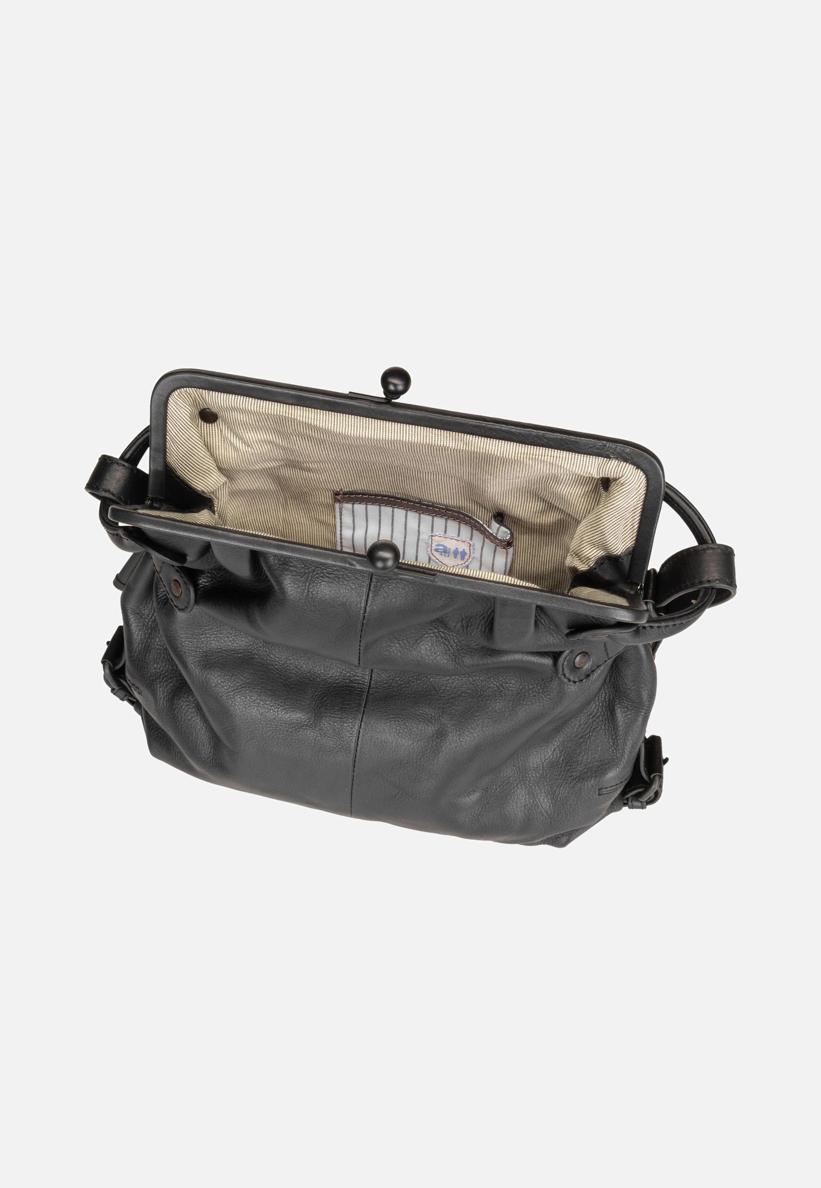 aunts & uncles - Mrs. Tea Cake Black Smoke - Hobo Bag | Women-Image