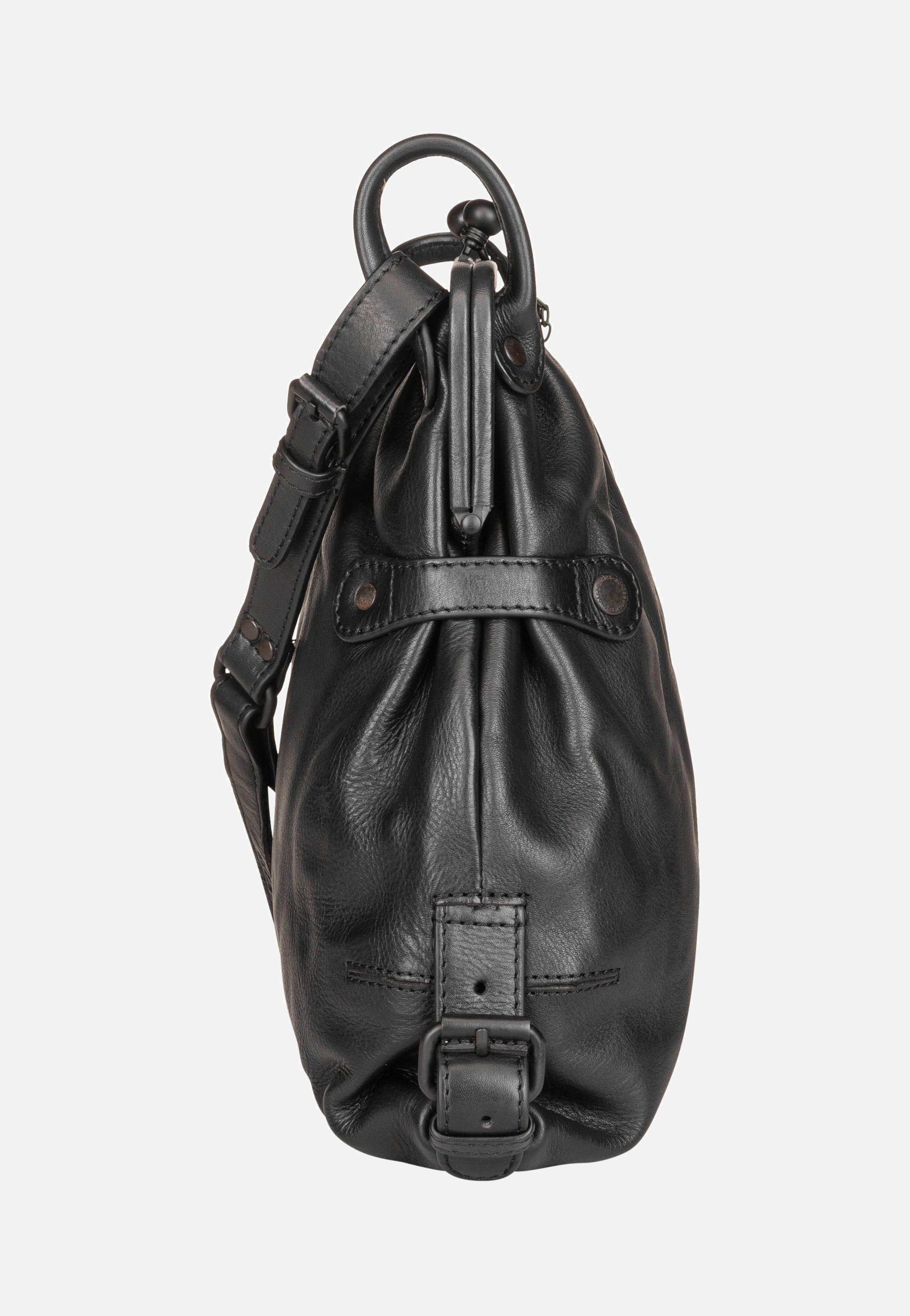 aunts & uncles - Mrs. Tea Cake Black Smoke - Hobo Bag | Women-Image