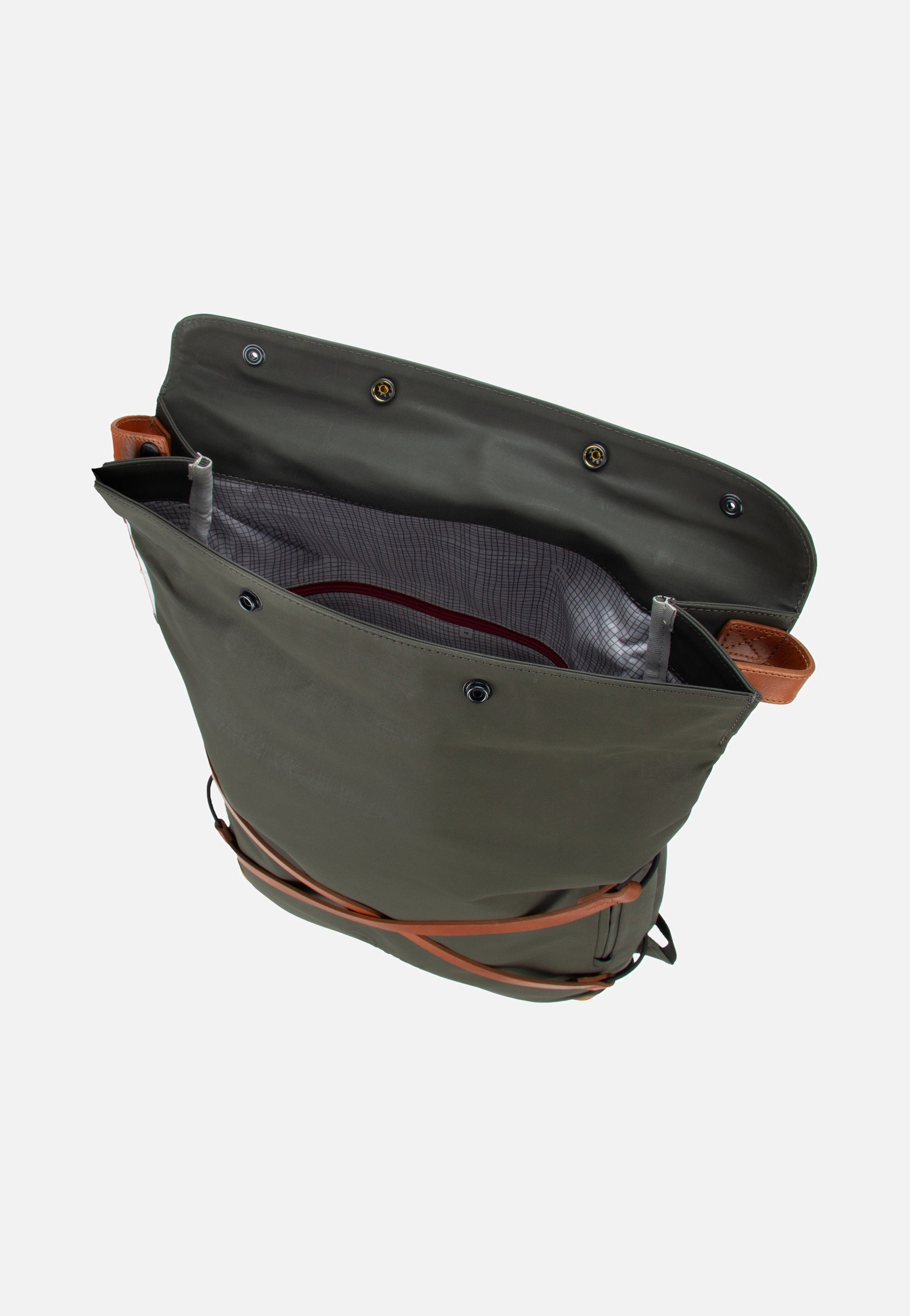 aunts & uncles - Osaka Gravity Grey - Rolltop Backpack | Neutral-Image