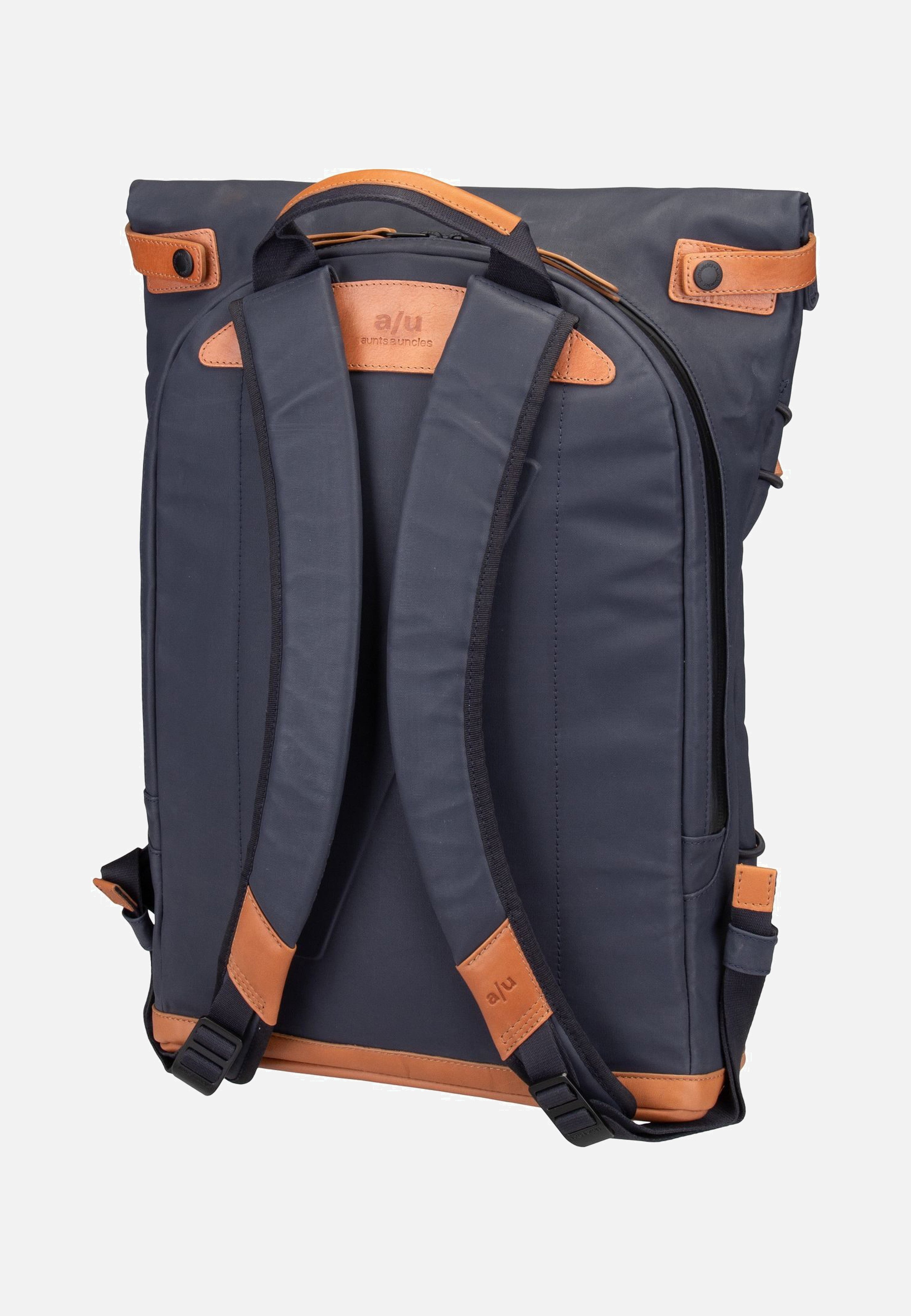 aunts & uncles - Osaka Night Blue - Rolltop Backpack | Neutral-Image