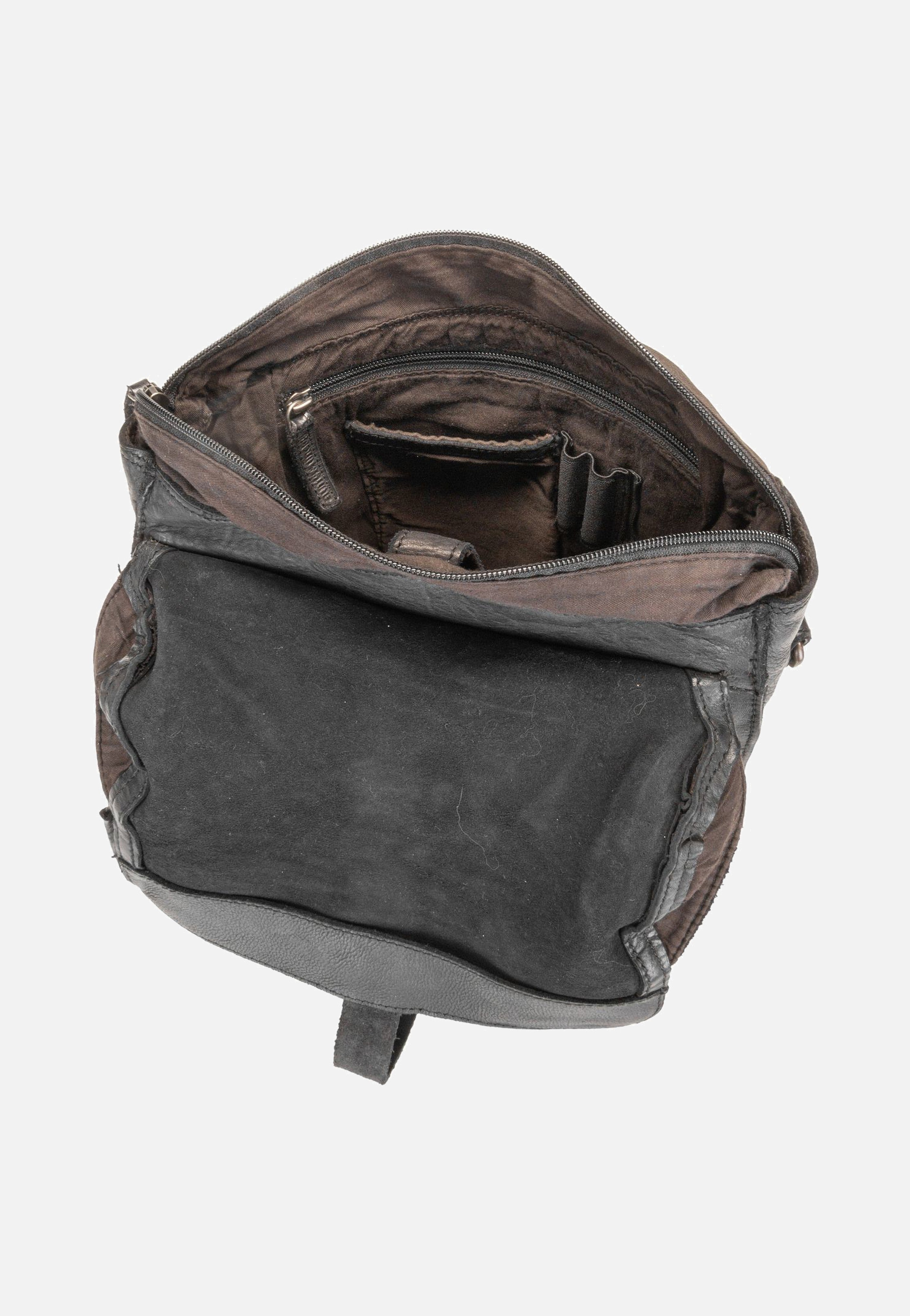 aunts & uncles Verdi Charcoal Black Umhängetasche