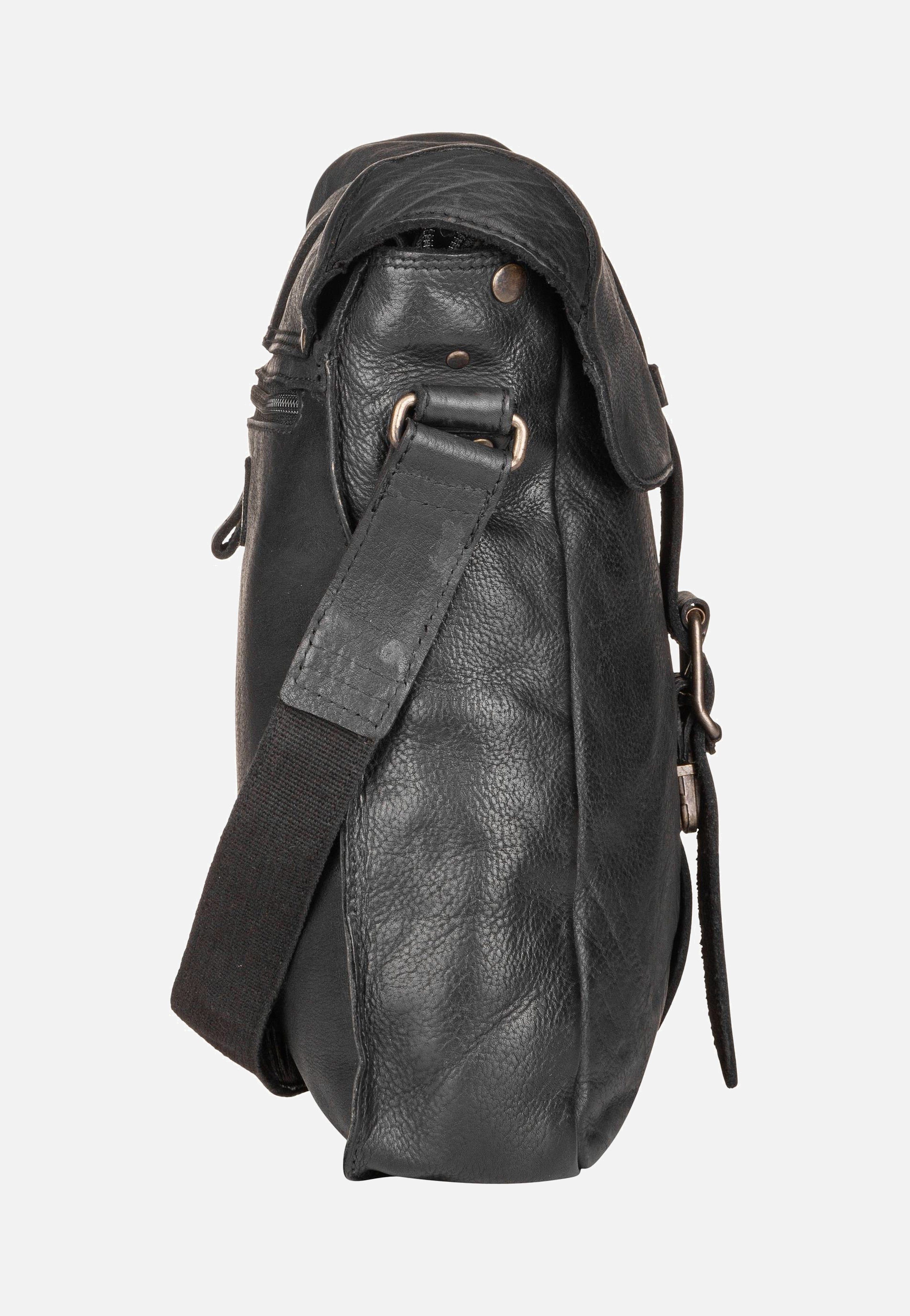 aunts & uncles Verdi Charcoal Black Umhängetasche