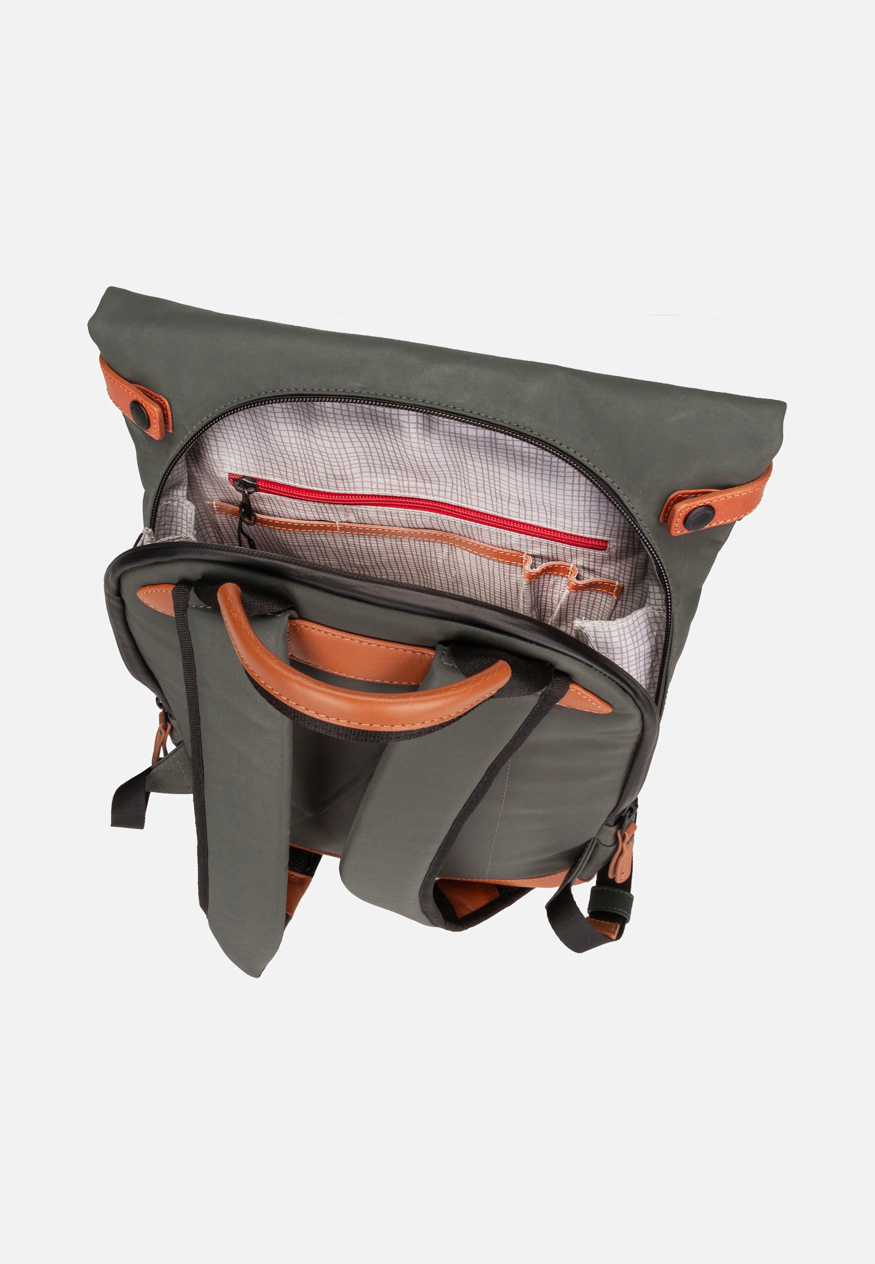 aunts & uncles - Wakayama Gravity Grey - Rolltop Backpack | Neutral-Image