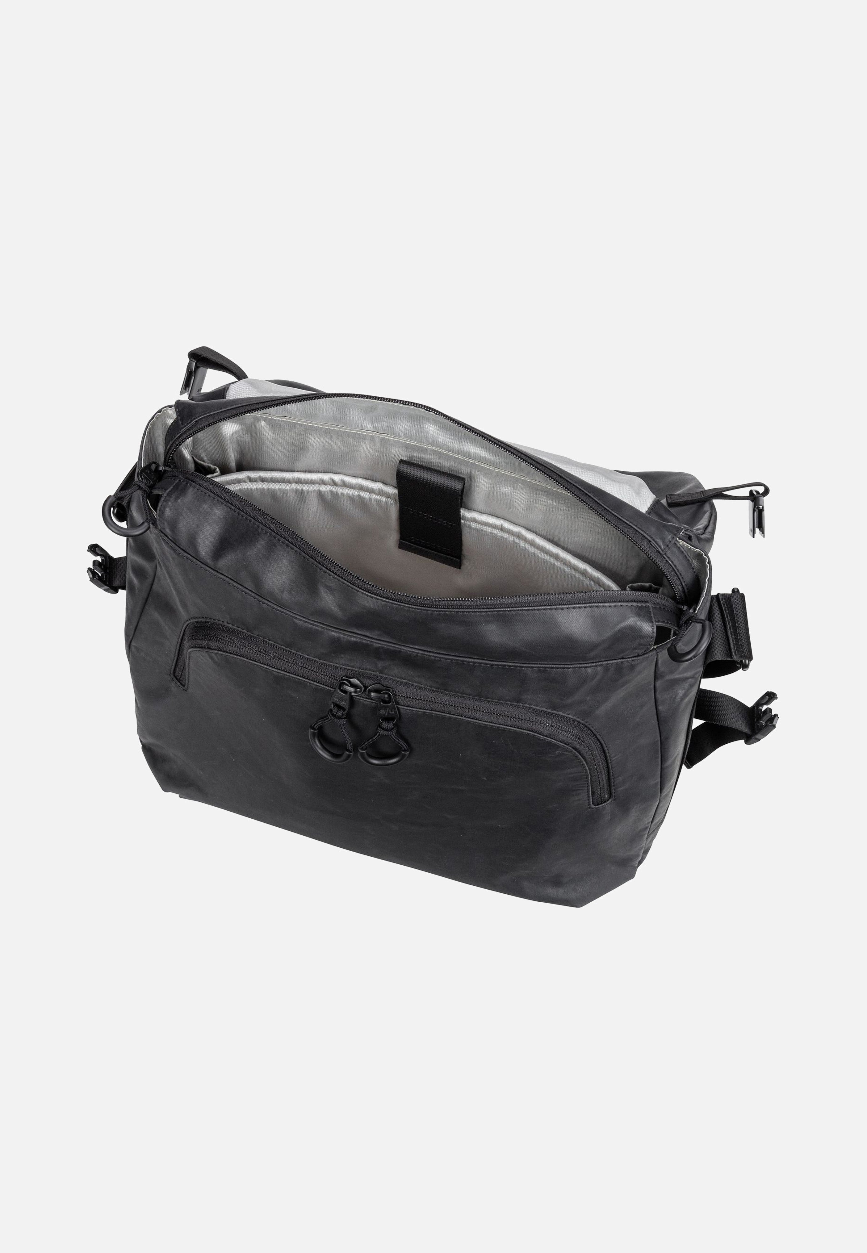 aunts & uncles Yamakuni RE Black Messenger Bag