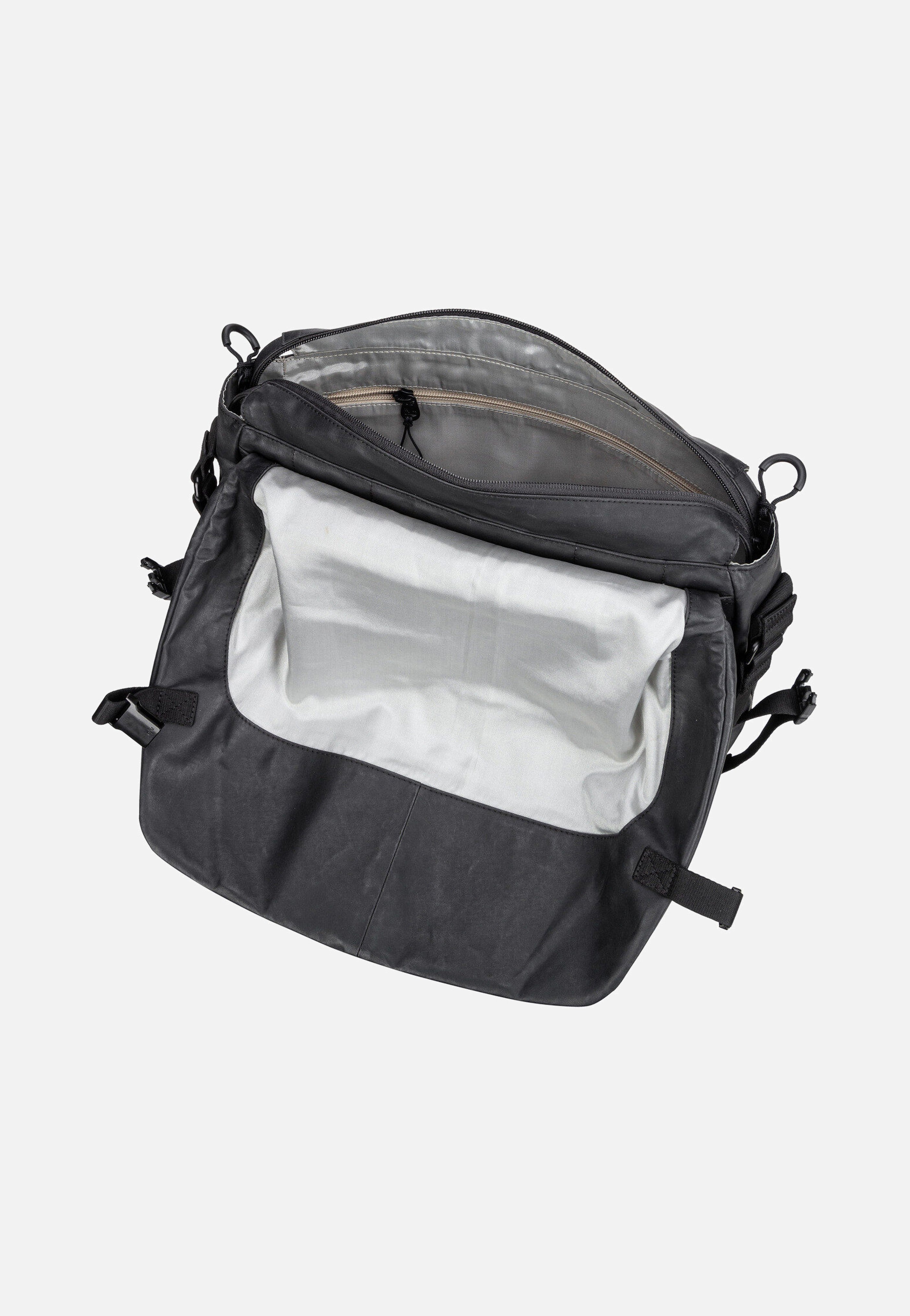 aunts & uncles Yamakuni RE Black Messenger Bag
