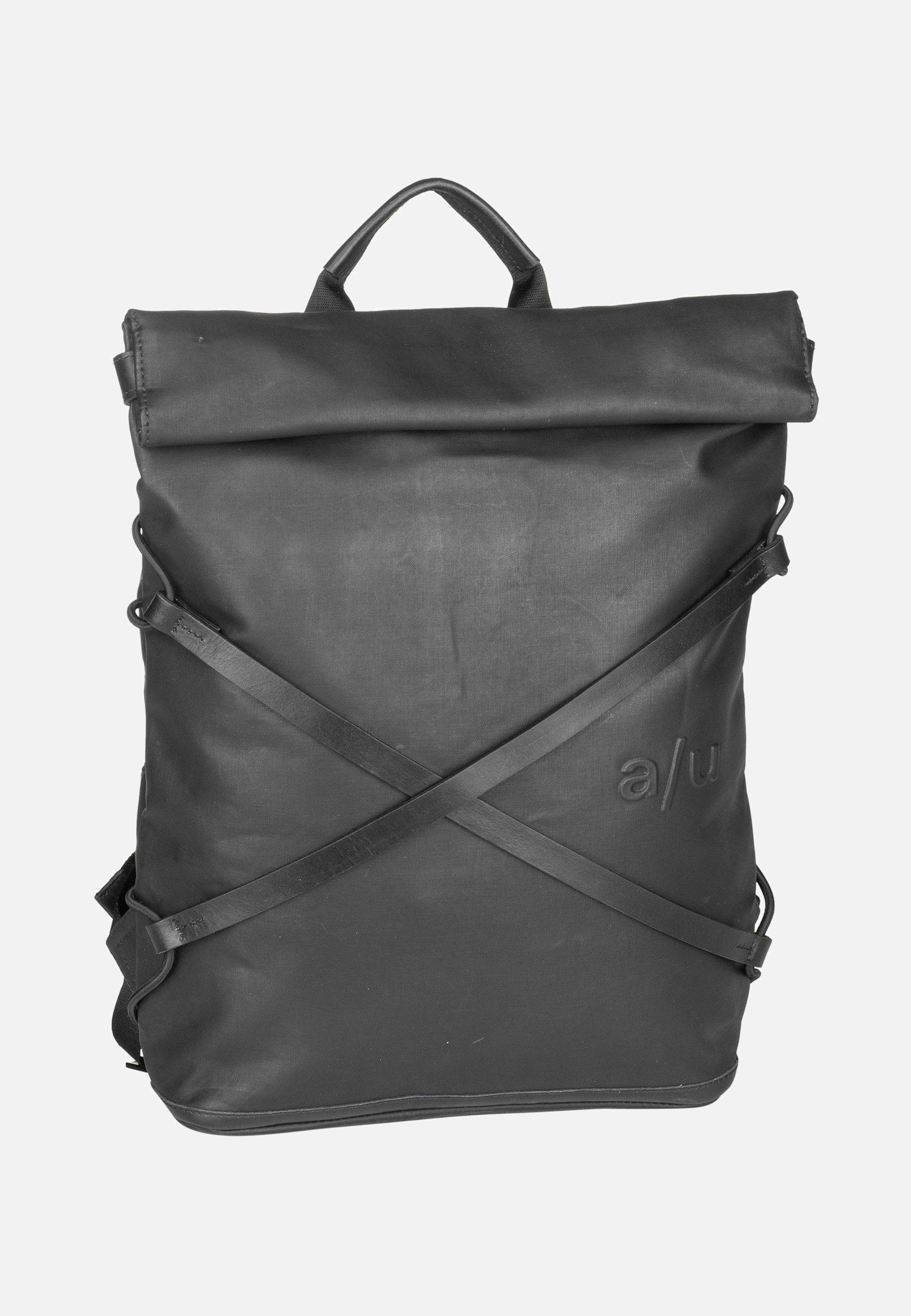 aunts & uncles - Yokohama Black - Rolltop Backpack | Neutral-Image