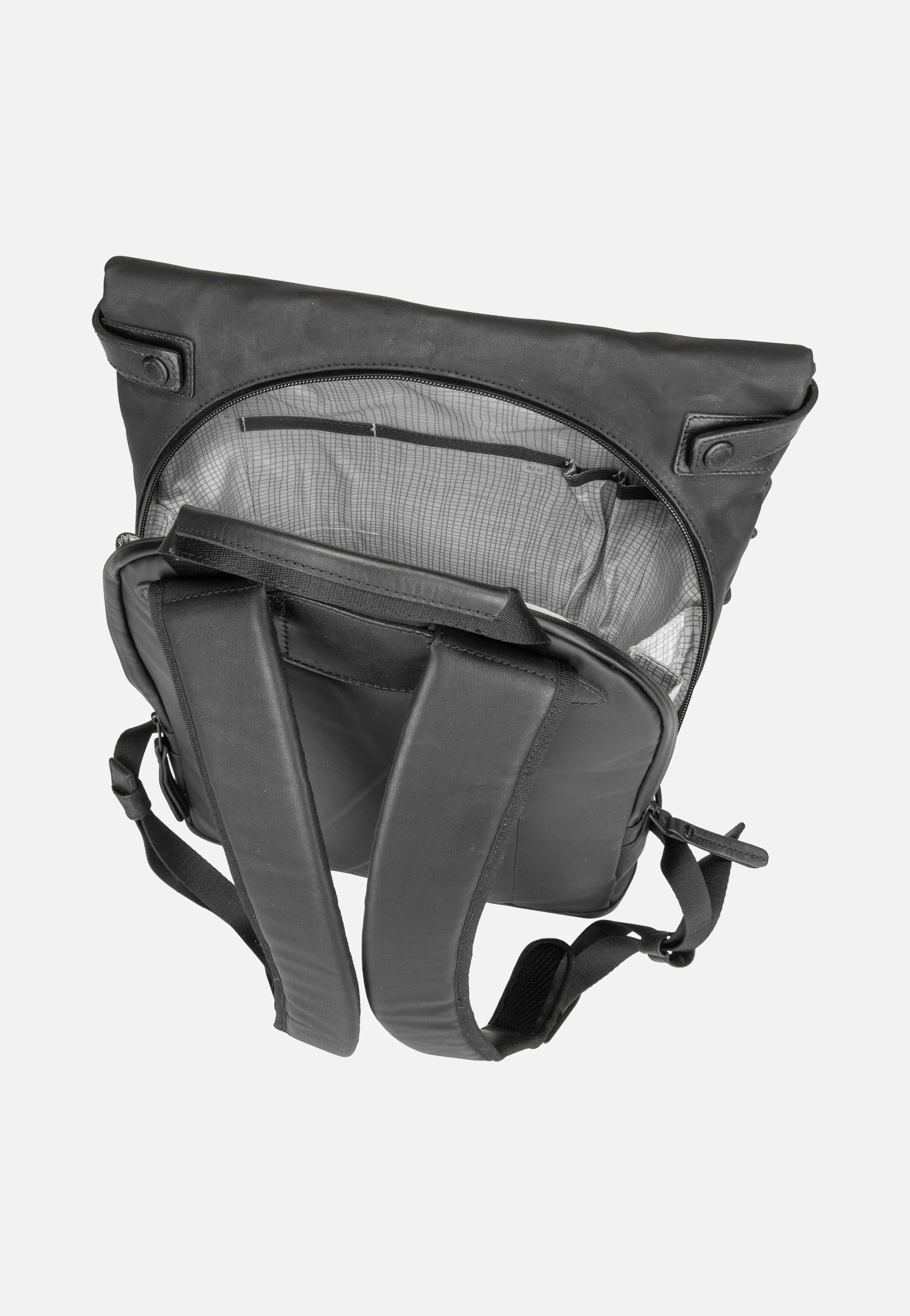 aunts & uncles - Yokohama Black - Rolltop Backpack | Neutral-Image