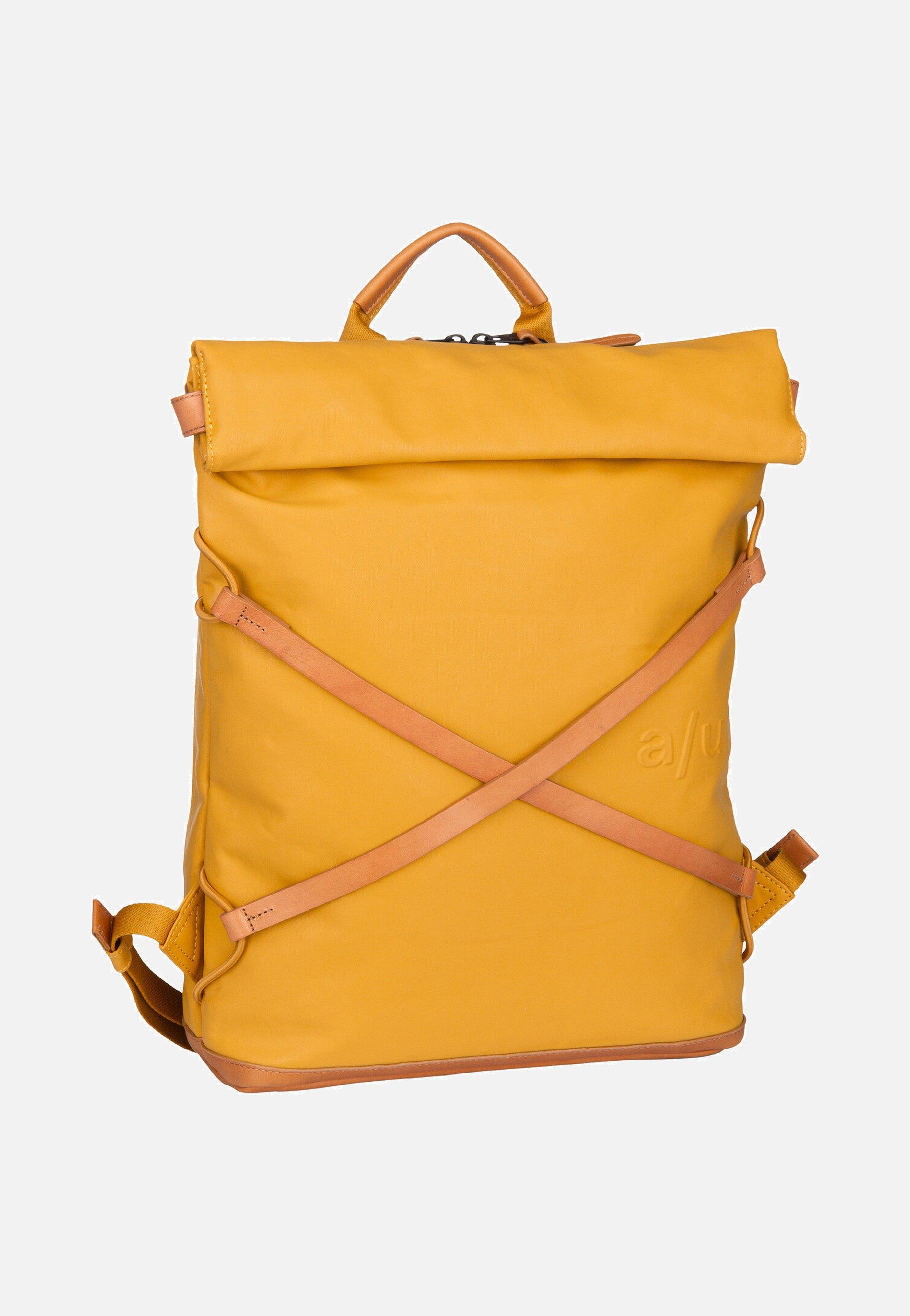 aunts & uncles - Yokohama Mustard - Rolltop Backpack | Neutral-Image