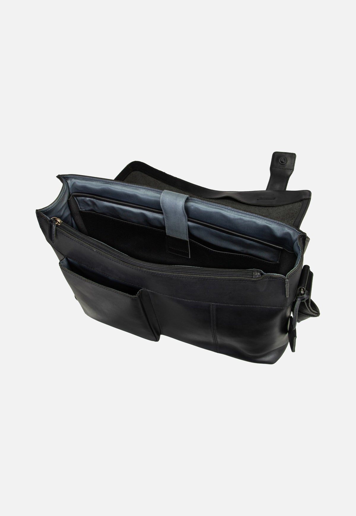 aunts & uncles Big Judd Black Messenger Bag