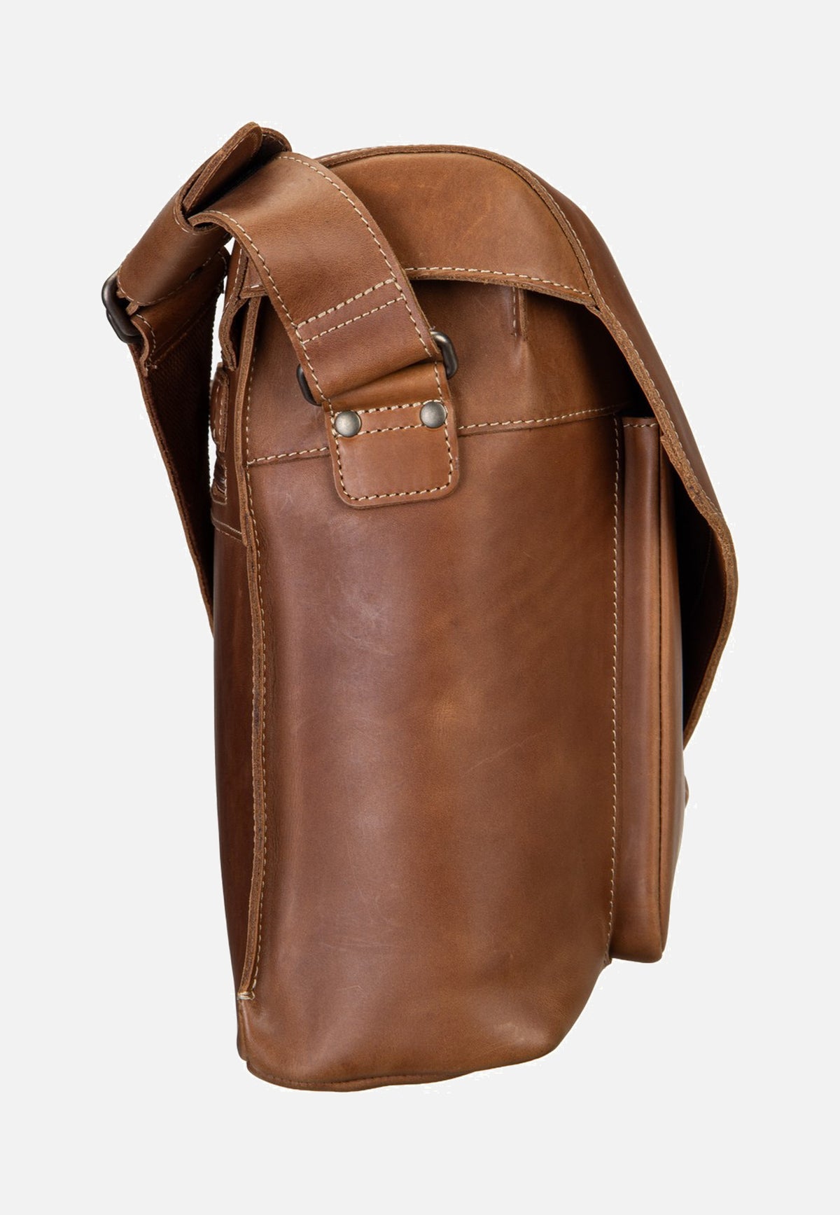aunts & uncles Big Judd Tan Messenger Bag