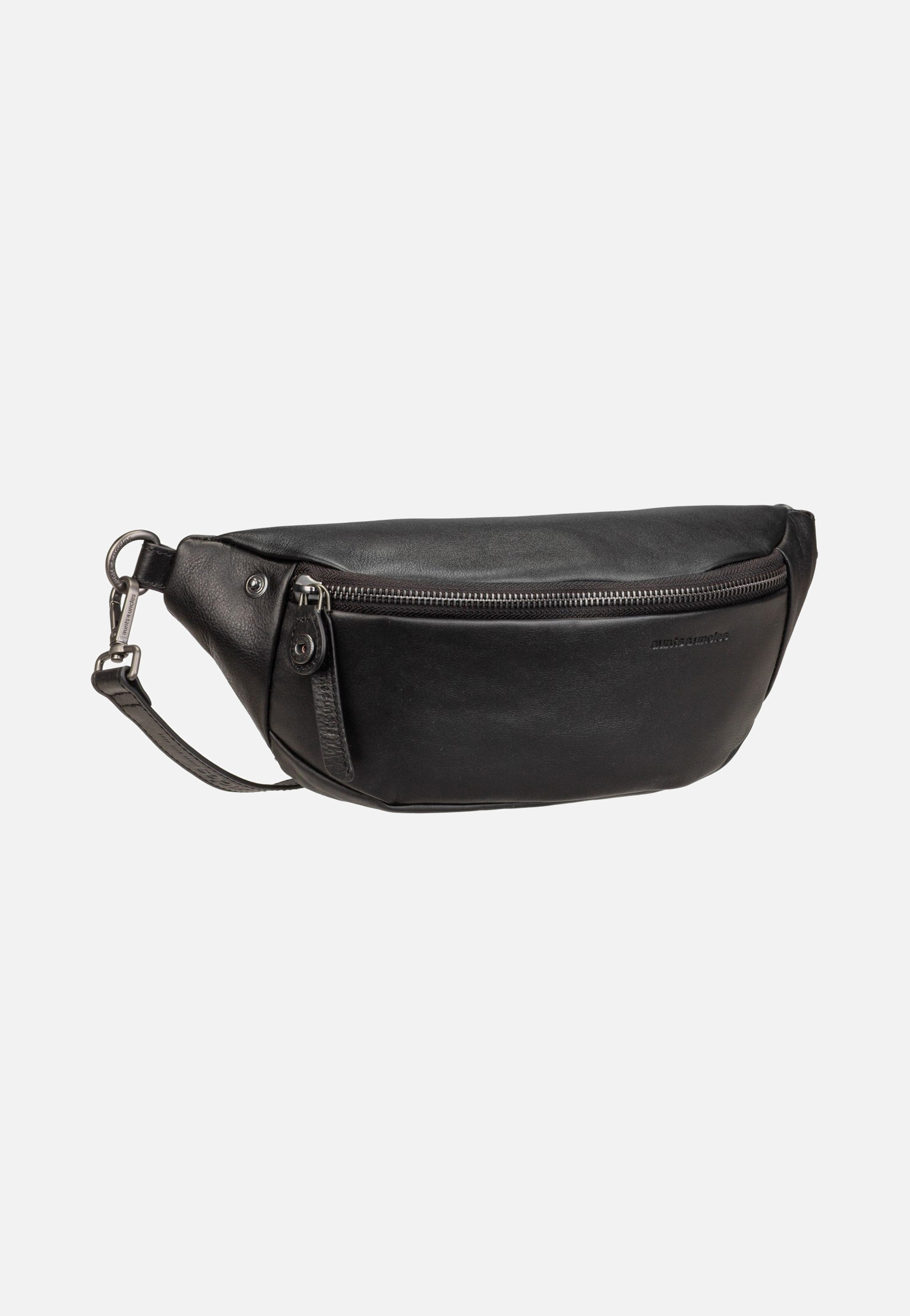 aunts & uncles Bilberry Jet Black  Hip Bag
