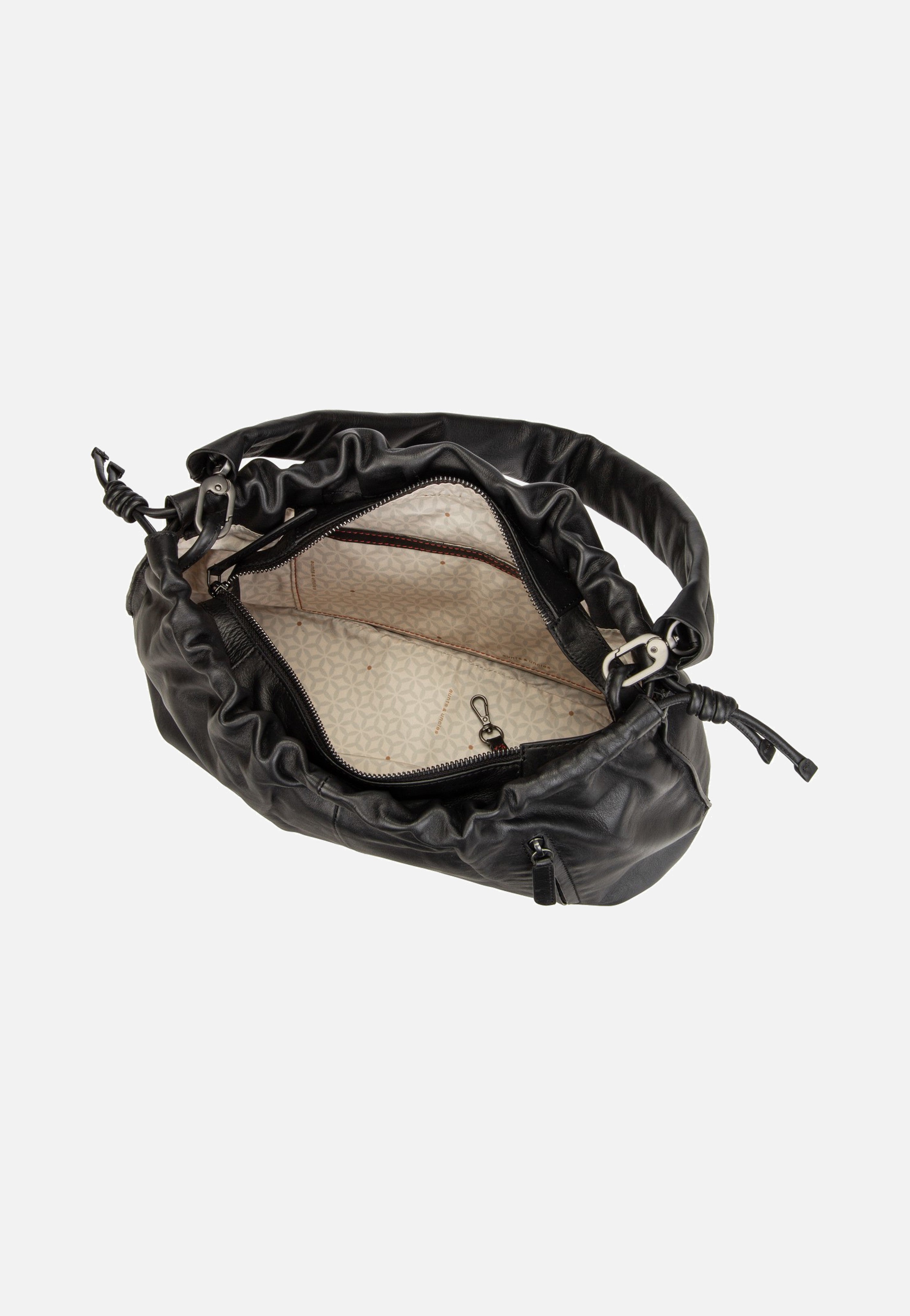 aunts & uncles Bloom Jet Black  Bucket Bag