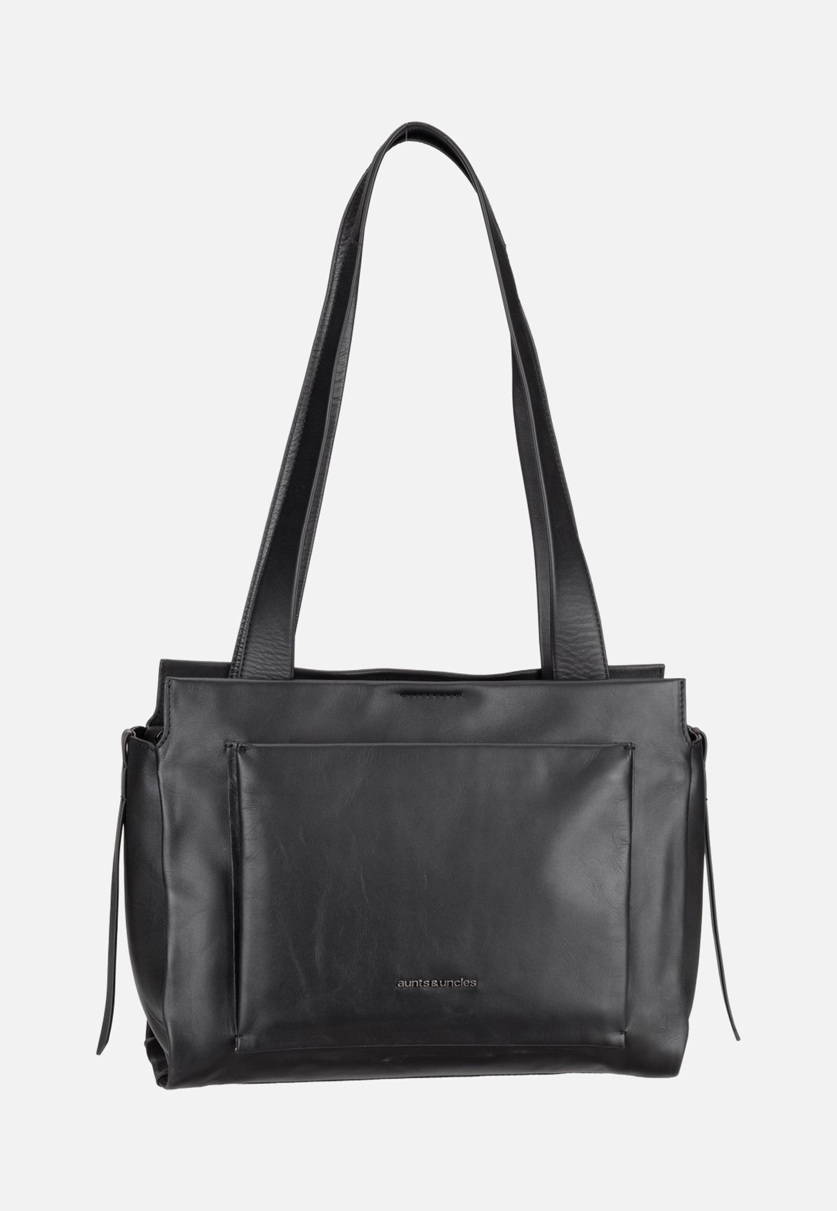 aunts & uncles Dawn Jet Black Shopper