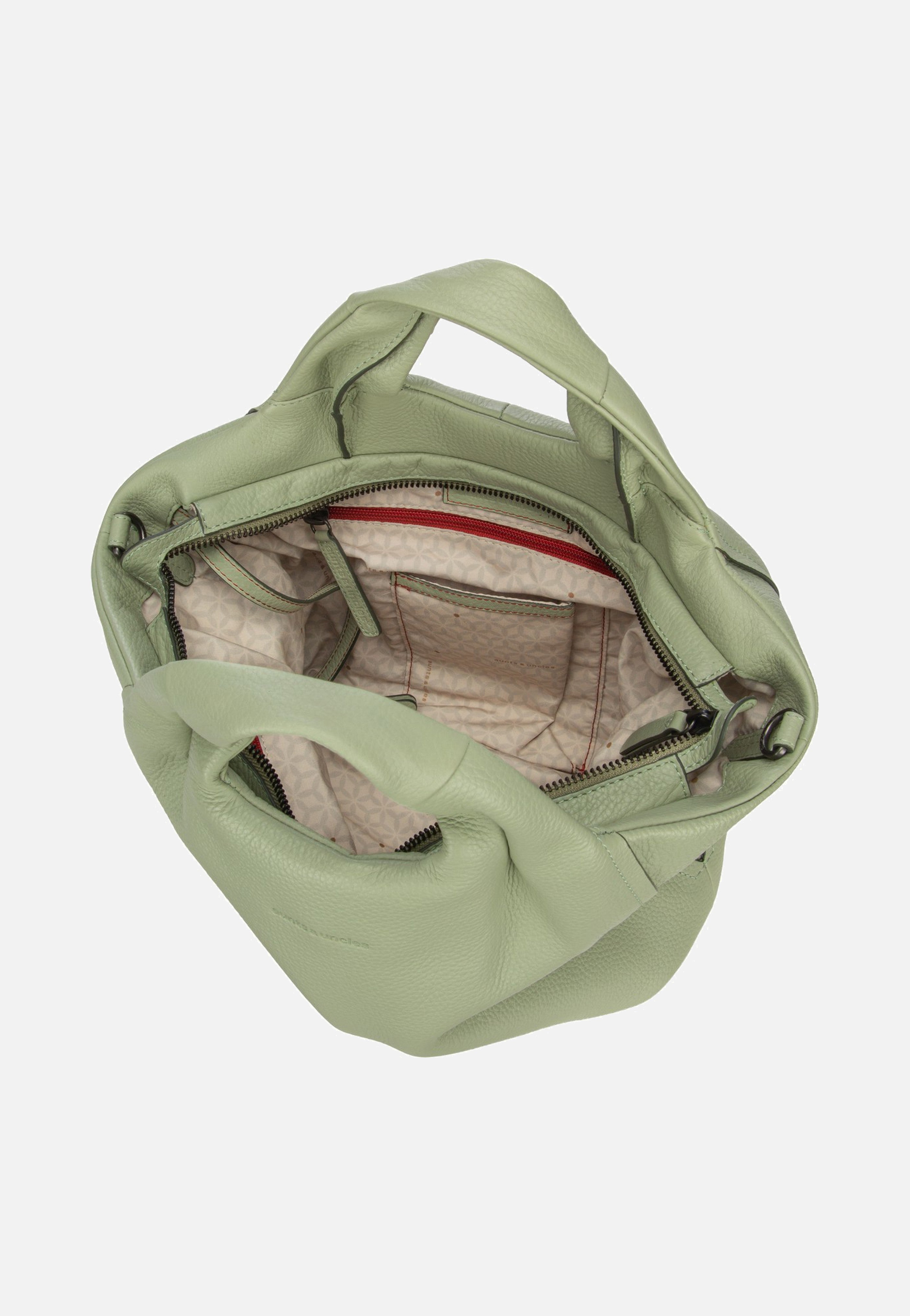 aunts & uncles Dearie Green Tea  Handle Bag
