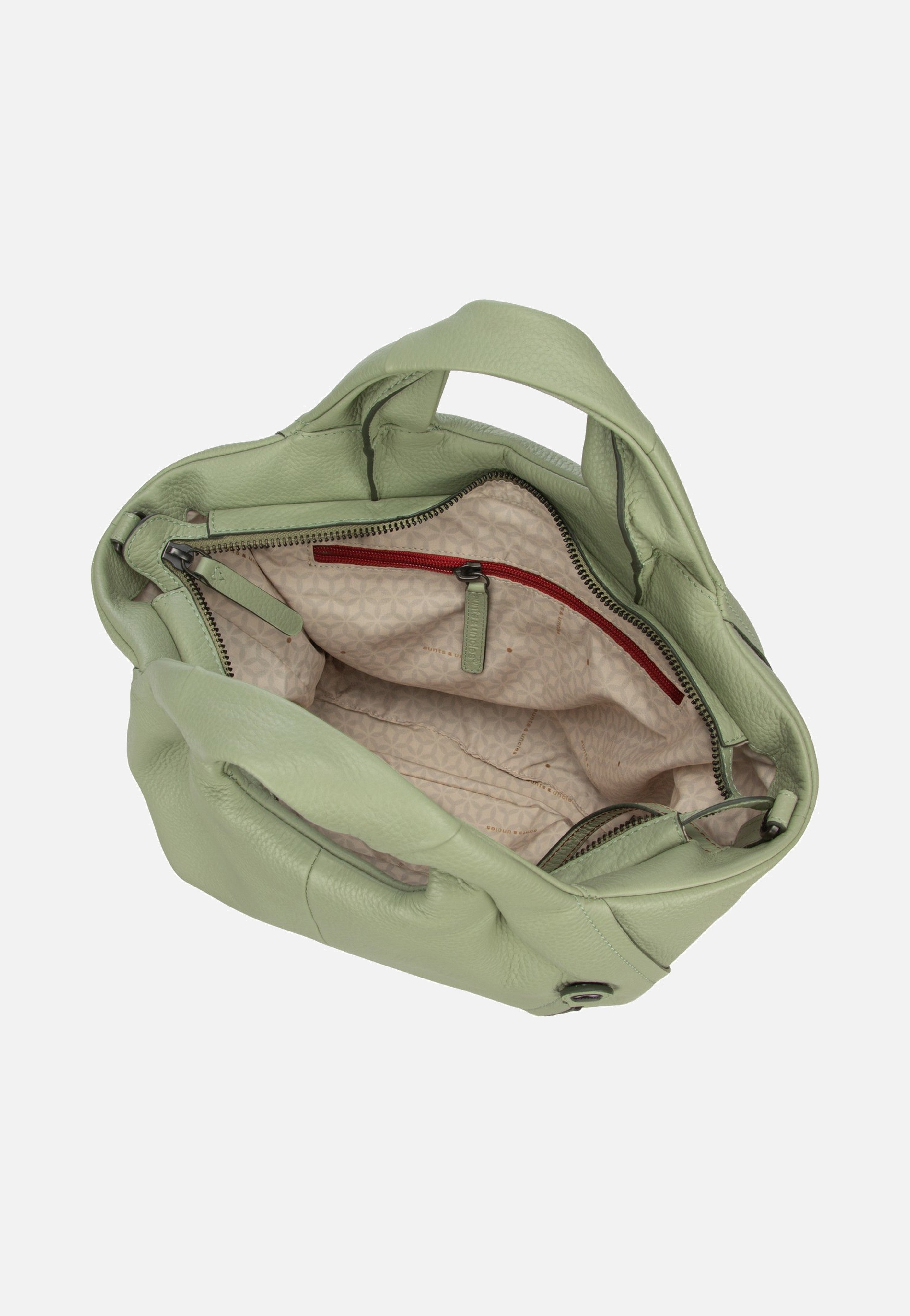 aunts & uncles Dearie Green Tea  Handle Bag
