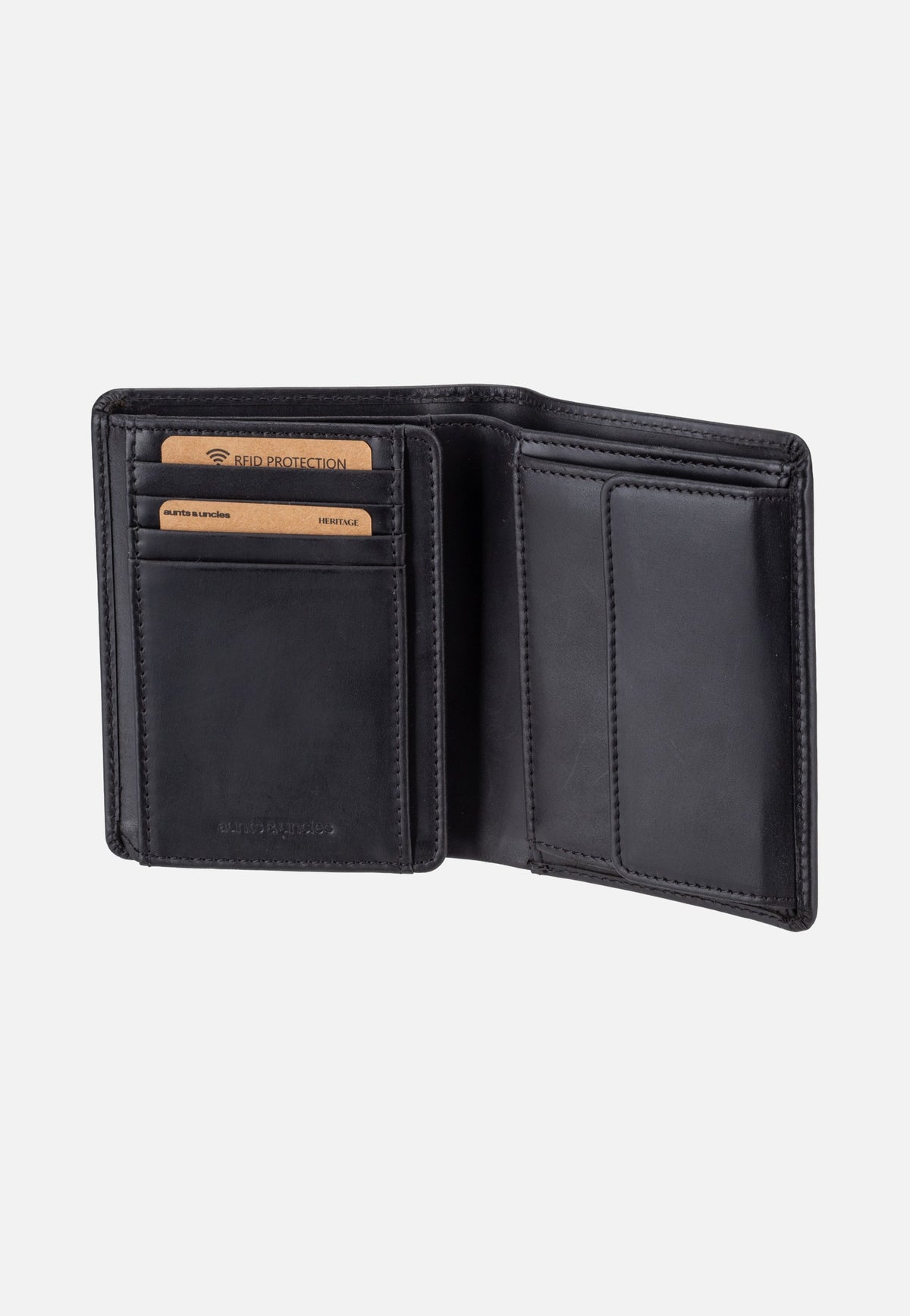aunts & uncles Duke Black Portemonnaie