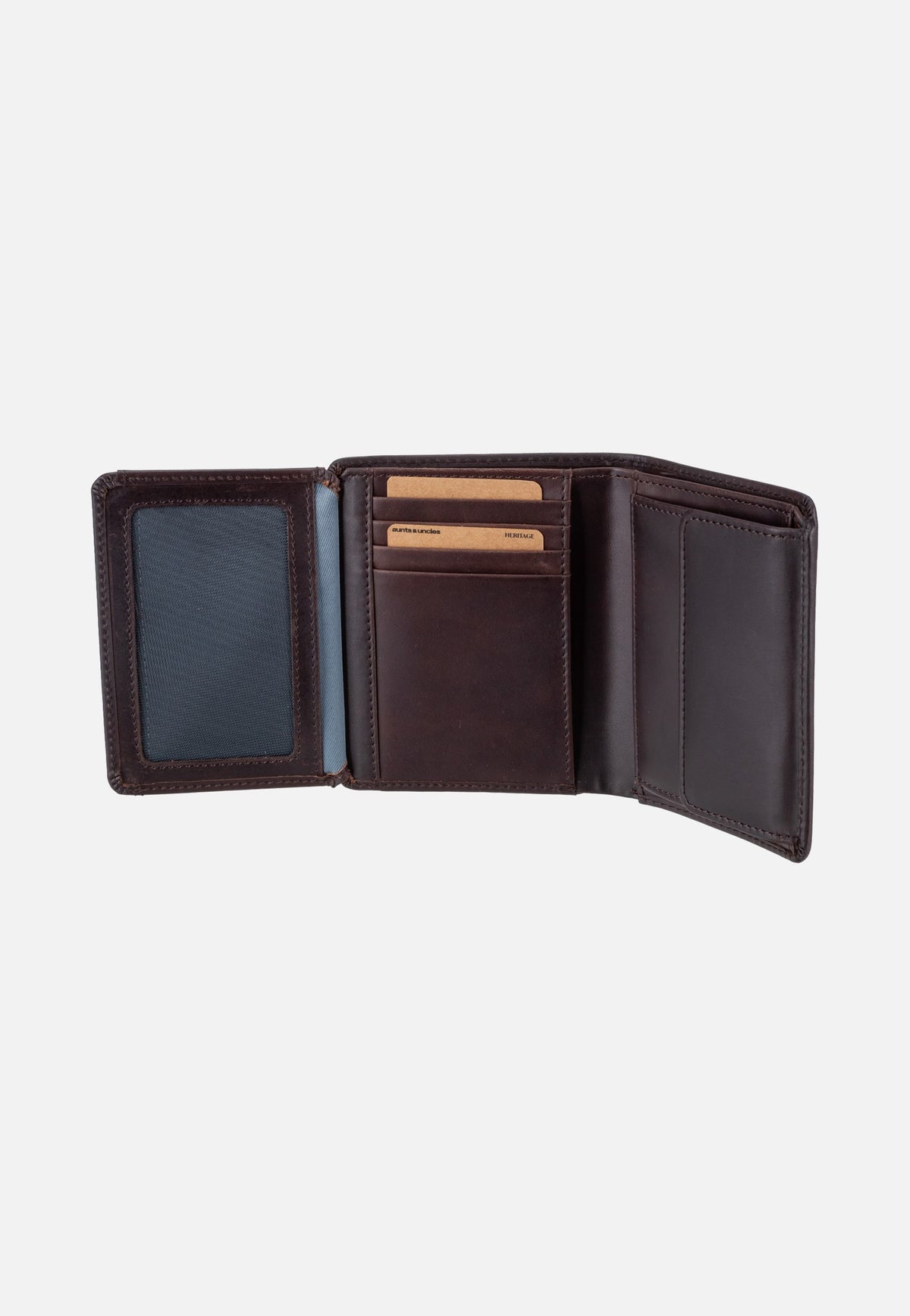 aunts & uncles Duke Dark Brown Portemonnaie