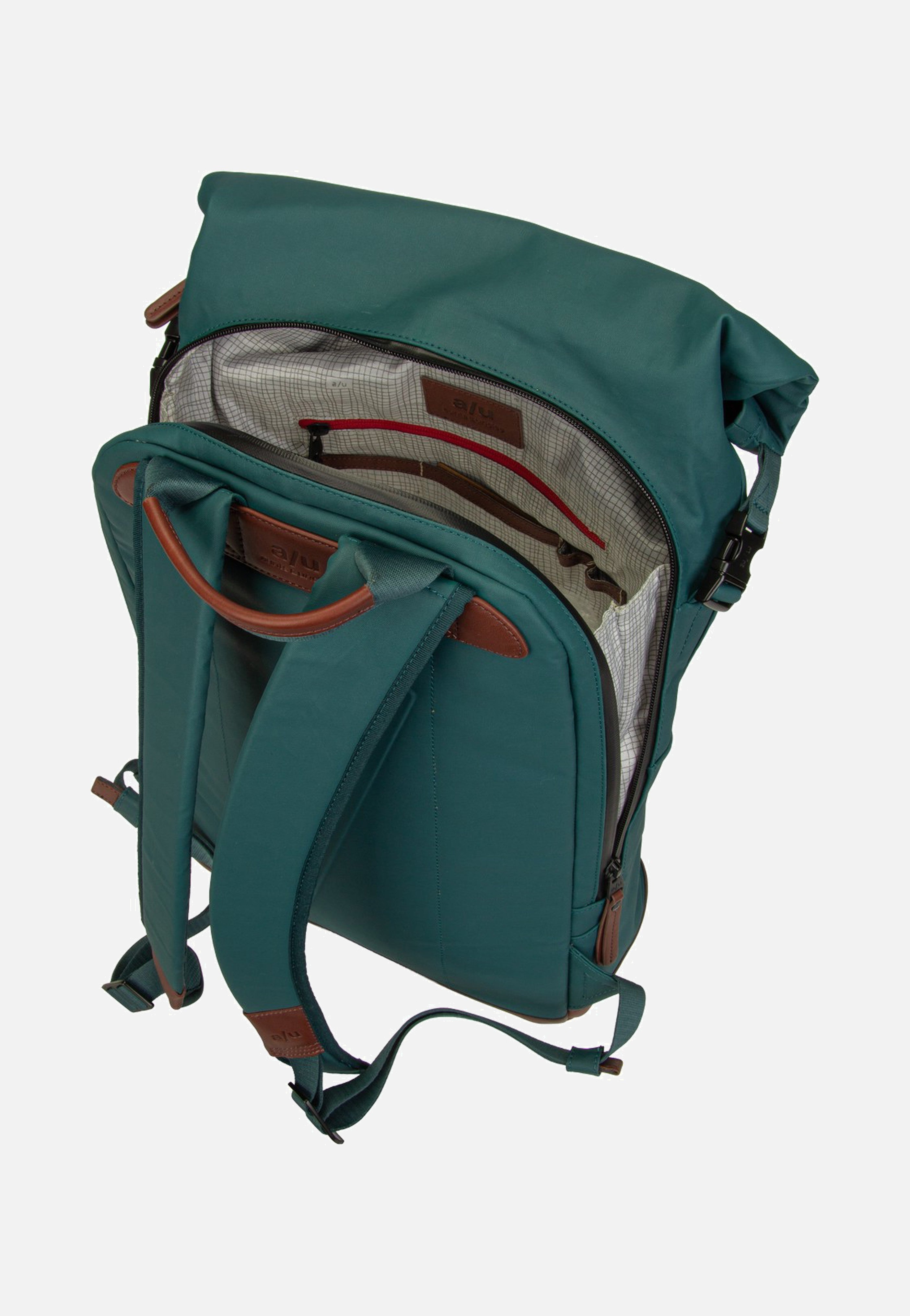 aunts & uncles Fukui Transformative Teal Rolltop Rucksack