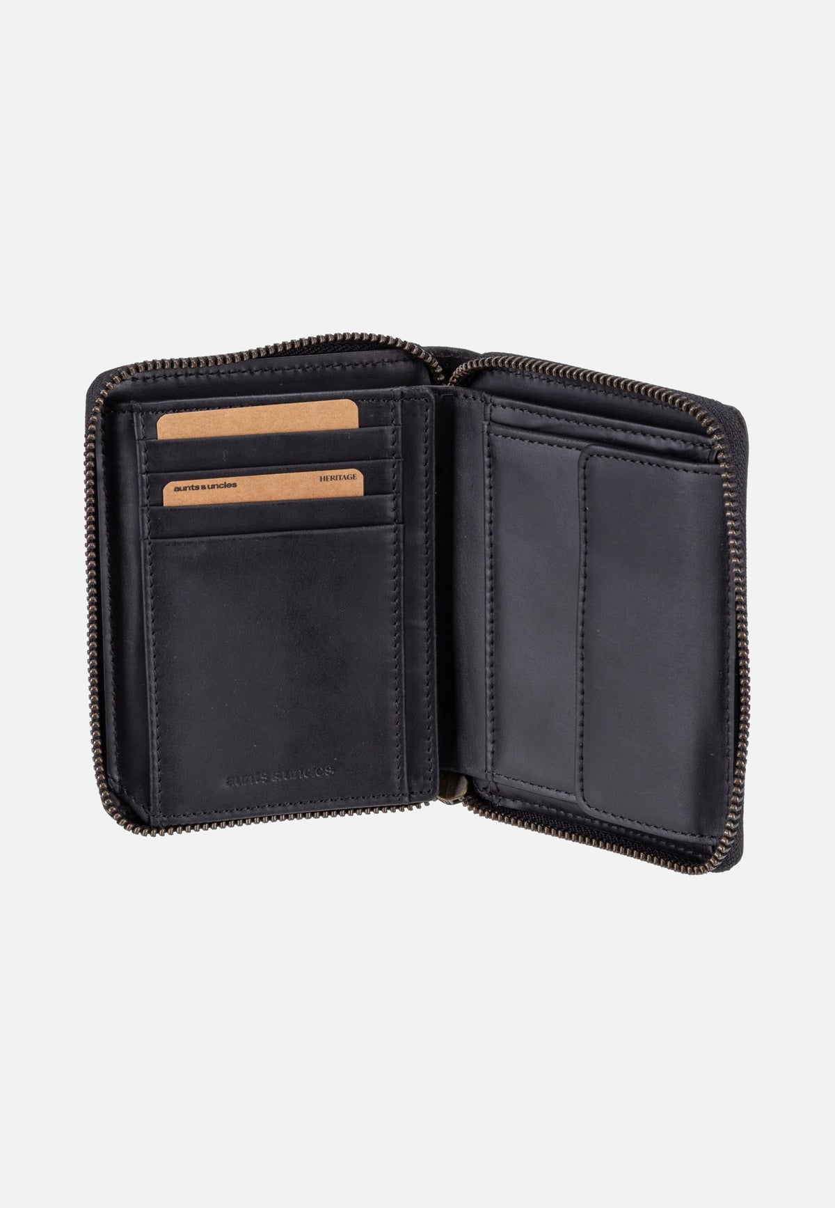 aunts & uncles Jasper Black Portemonnaie