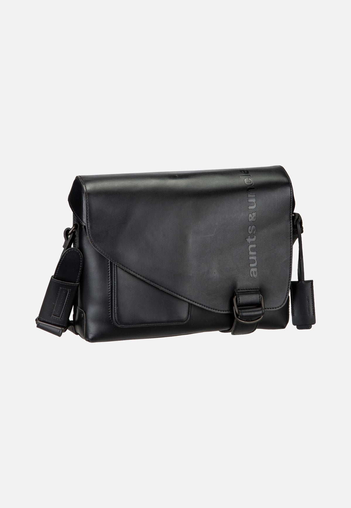aunts & uncles Judd Black Messenger Bag