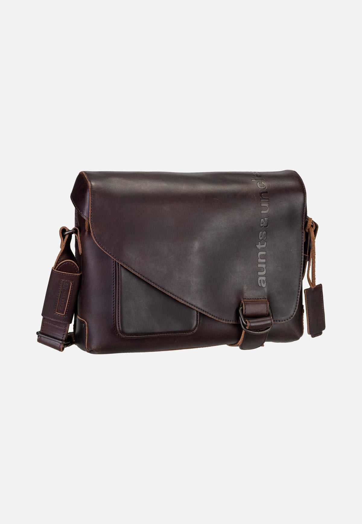 aunts & uncles Judd Dark Brown Messenger Bag