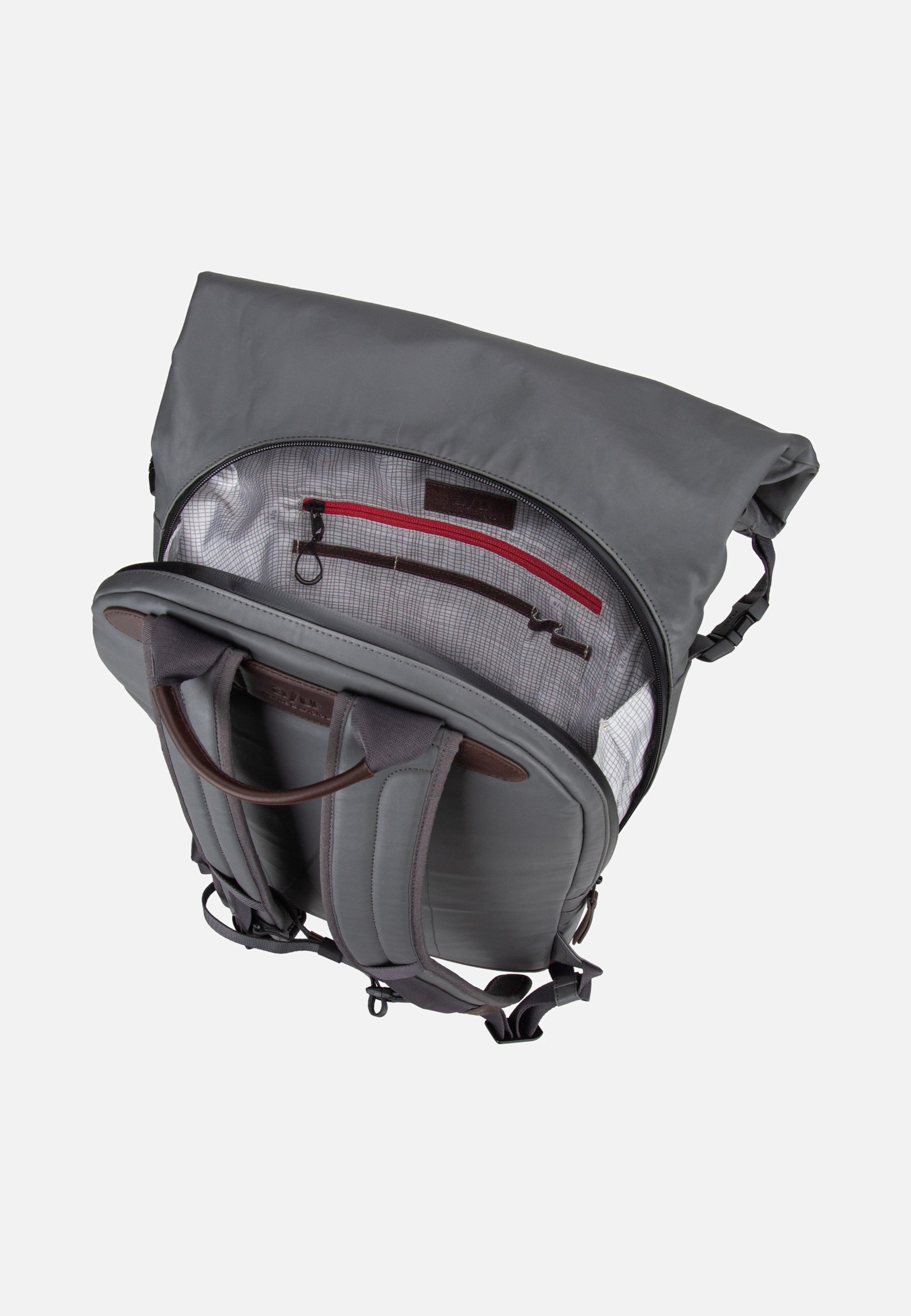 aunts & uncles Matsuyama Pewter Rolltop Rucksack