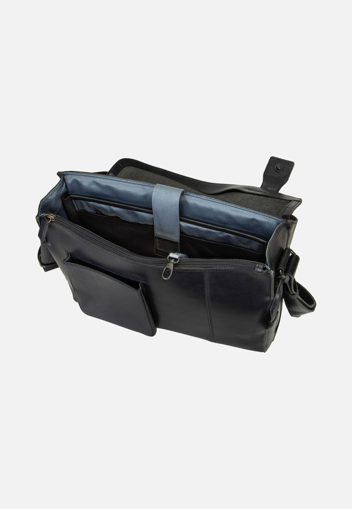 aunts & uncles Medium Judd Black Messenger Bag