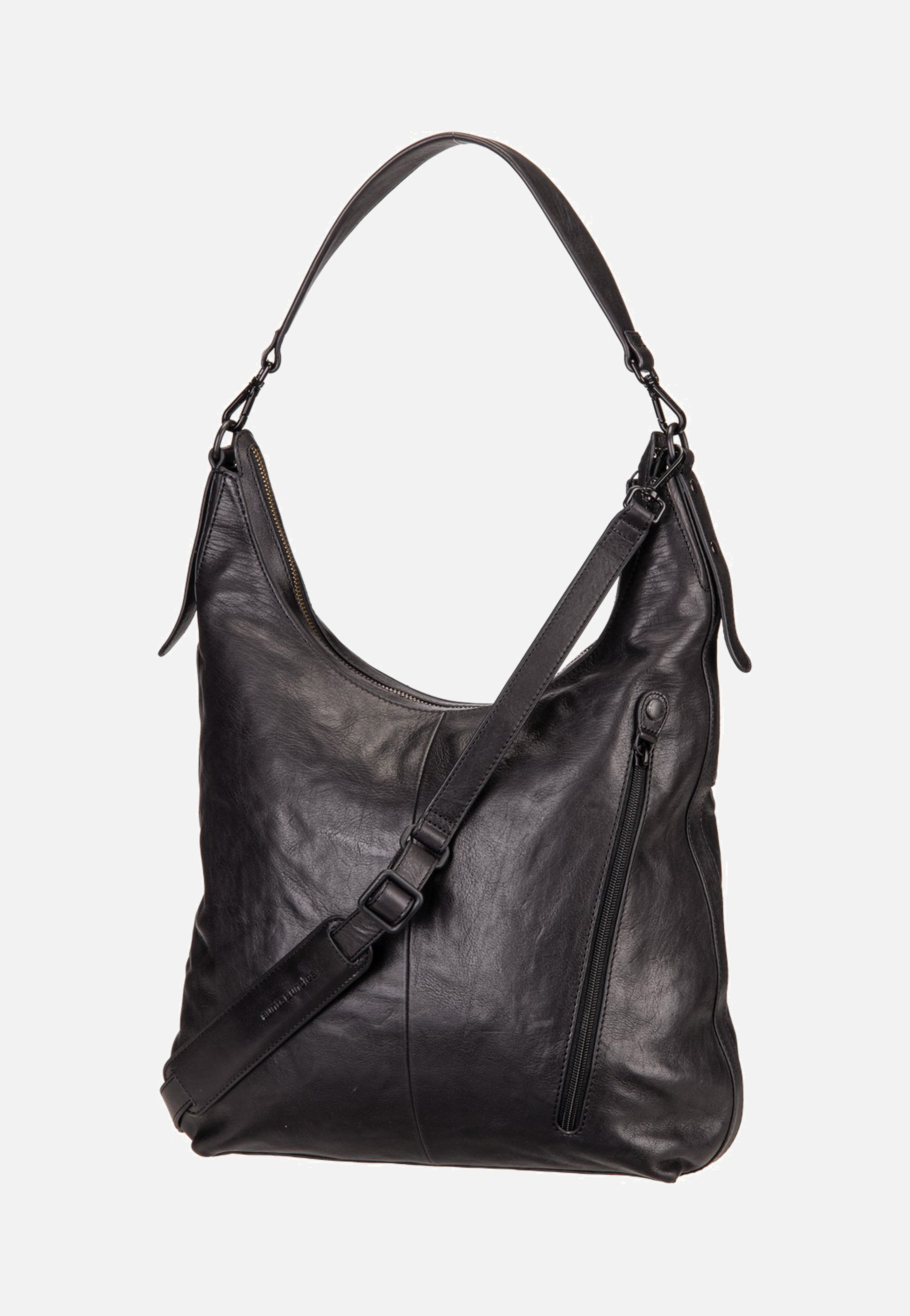 aunts & uncles Mrs. Banoffee Pie Black Smoke Hobo Bag