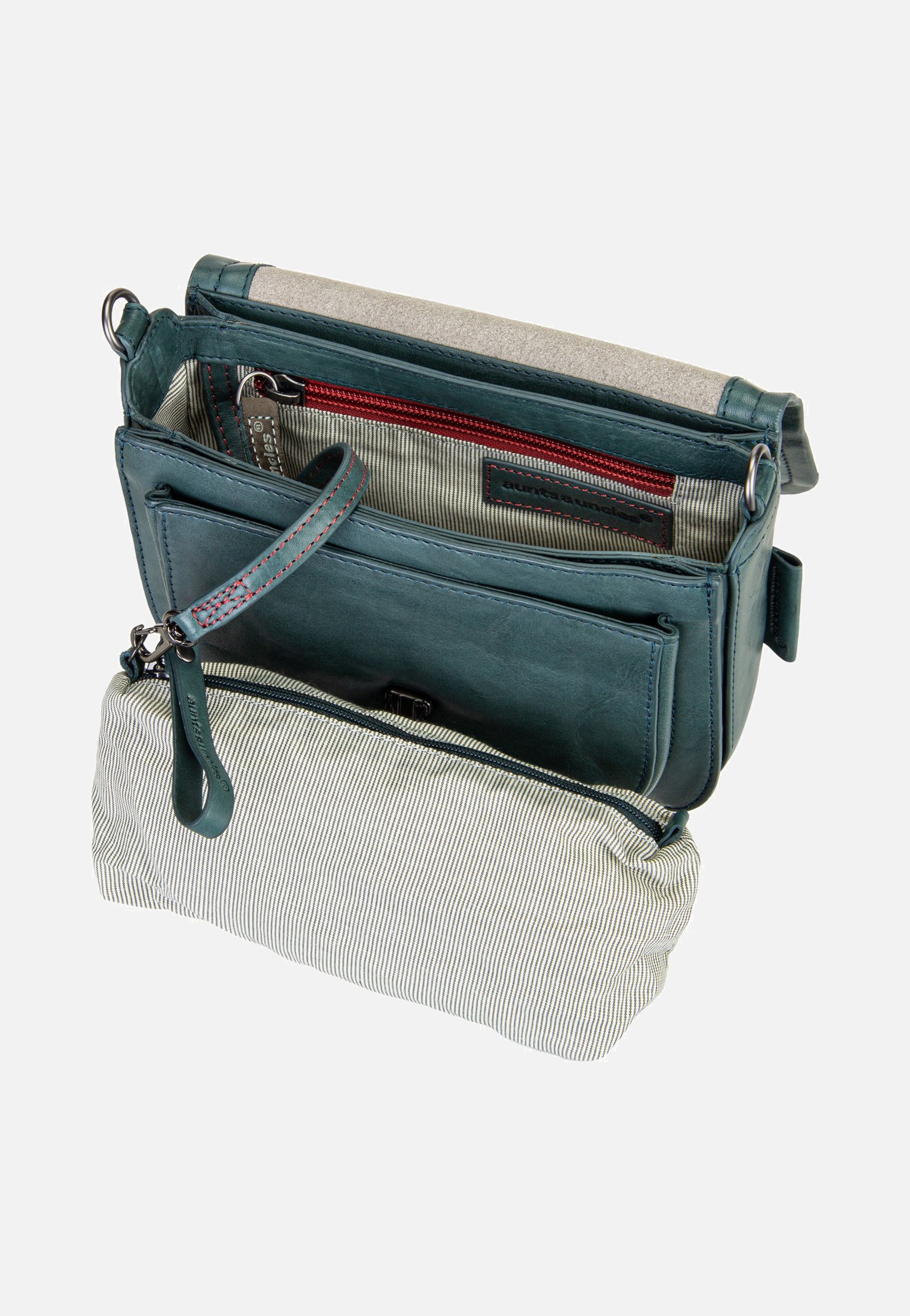 aunts & uncles Mrs. Waffle Green Jewel Saddle Bag