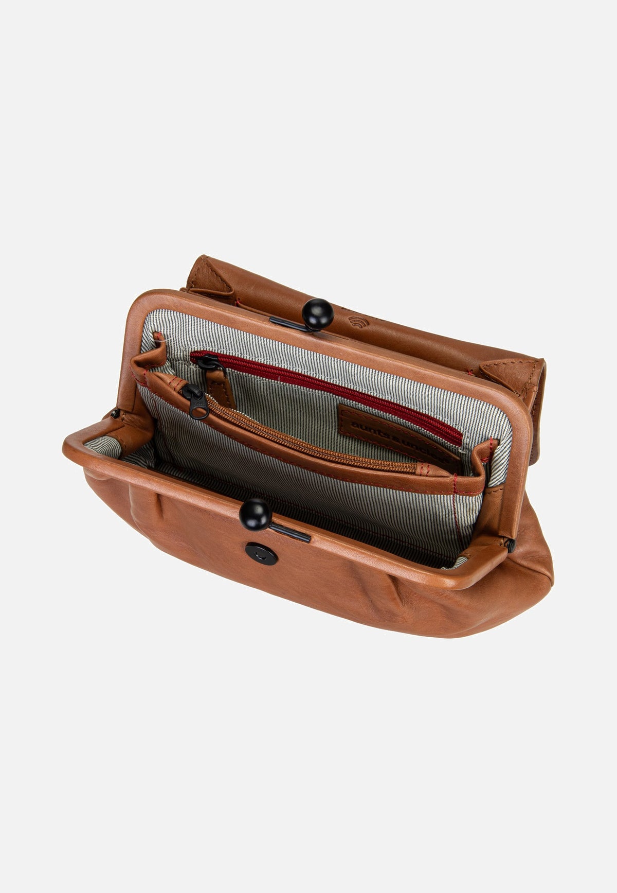 aunts & uncles Mrs. Whoopie Pie Caramel  Crossbody Bag