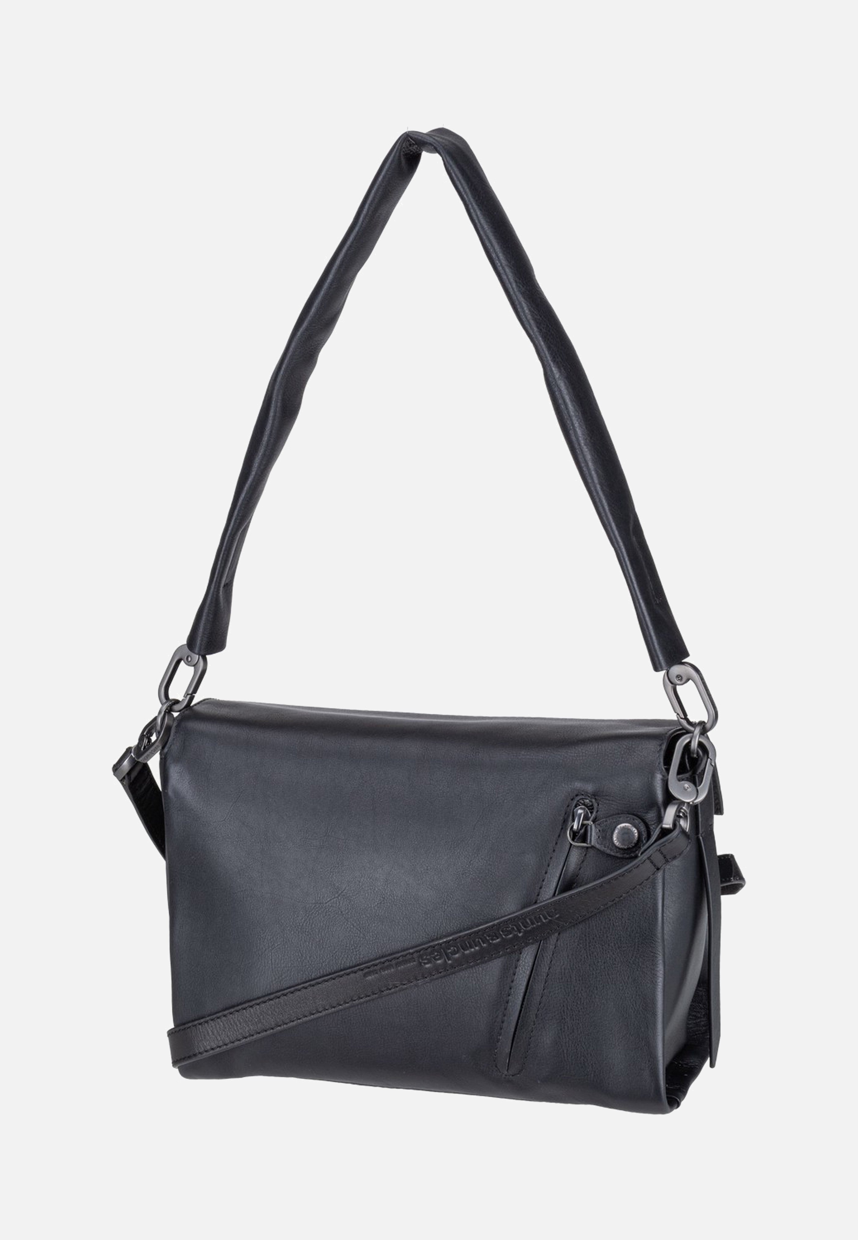 aunts & uncles Noon Jet Black Shoulder Bag