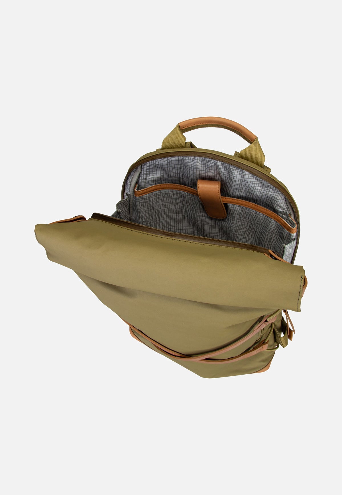 aunts & uncles Osaka Olive Stone Rolltop Rucksack