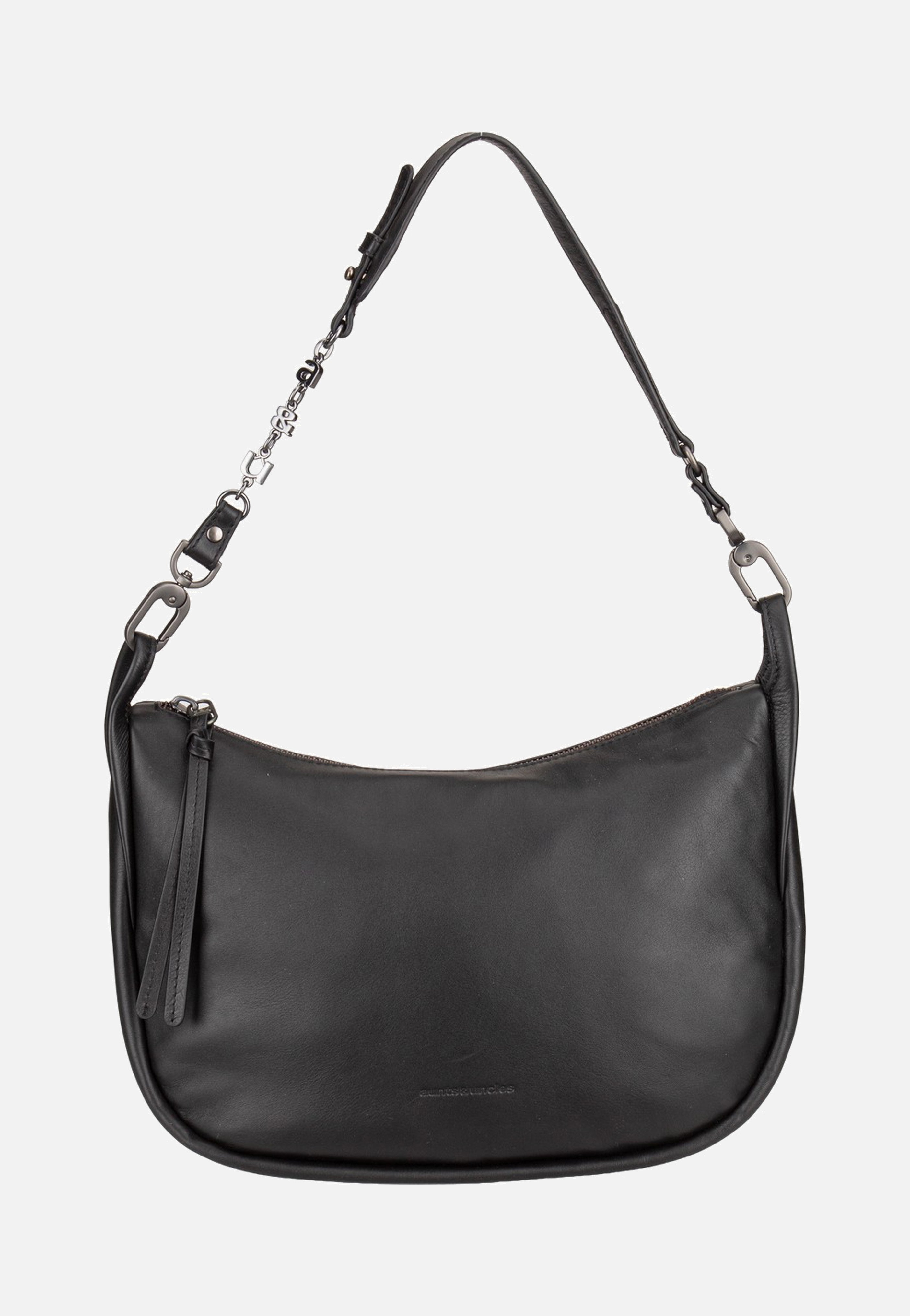 aunts & uncles Raven Jet Black Schultertasche
