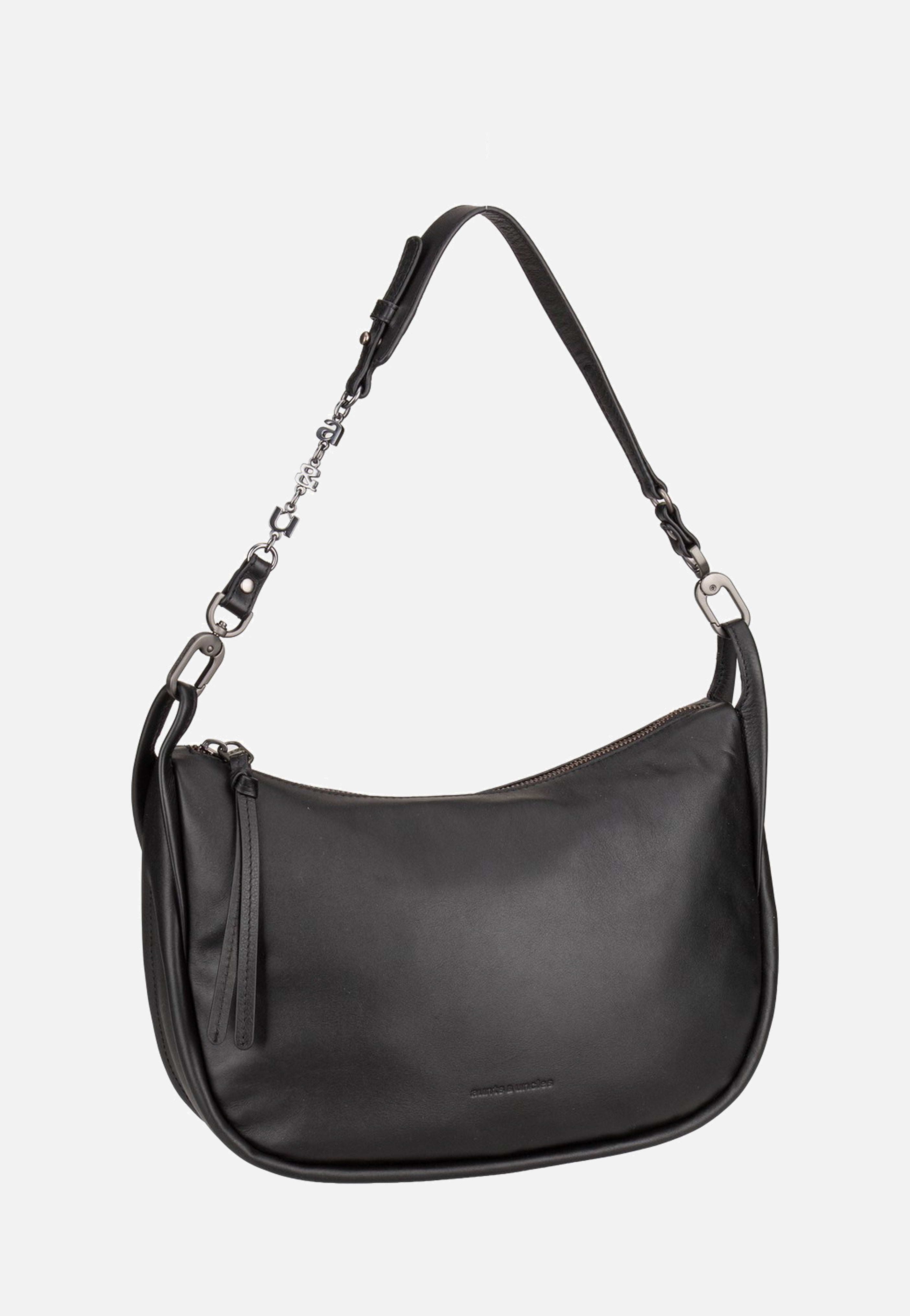 aunts & uncles Raven Jet Black Schultertasche